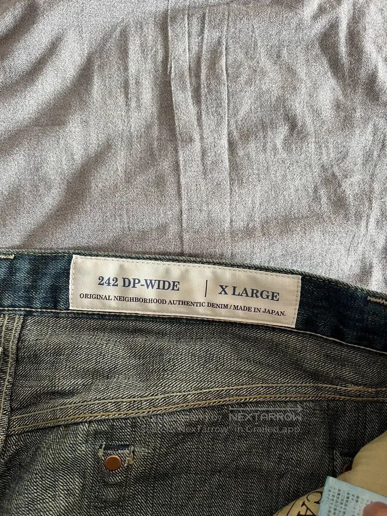 Neighborhood Neighborhood size XL Retro Casual Washed Denim Pants Size US 27 - 2 Thumbnail