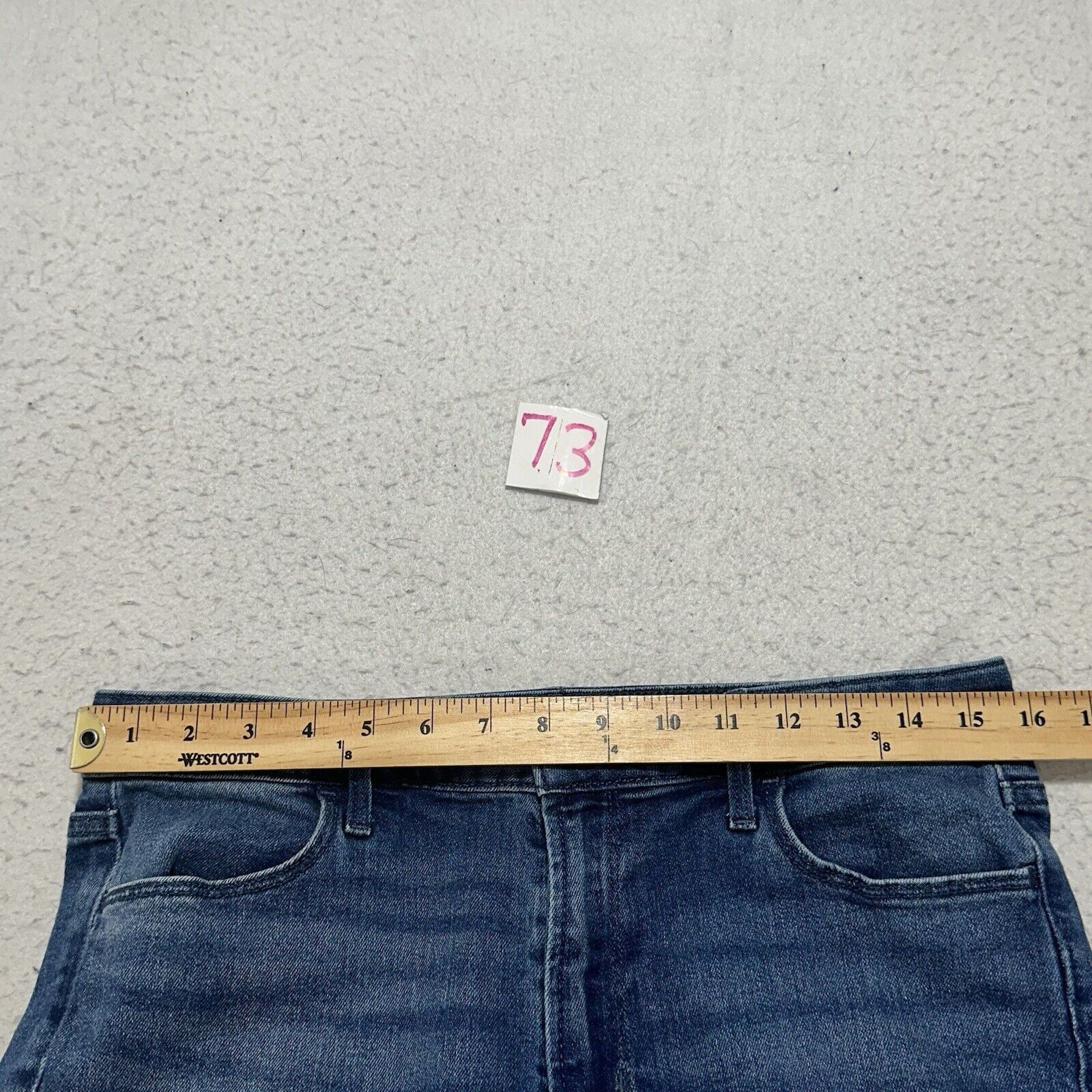 Old Navy Old Navy 10 High Rise Wow Super Skinny Blue Jeans (32x28) Size 32" / US 10 / IT 46 - 9 Thumbnail