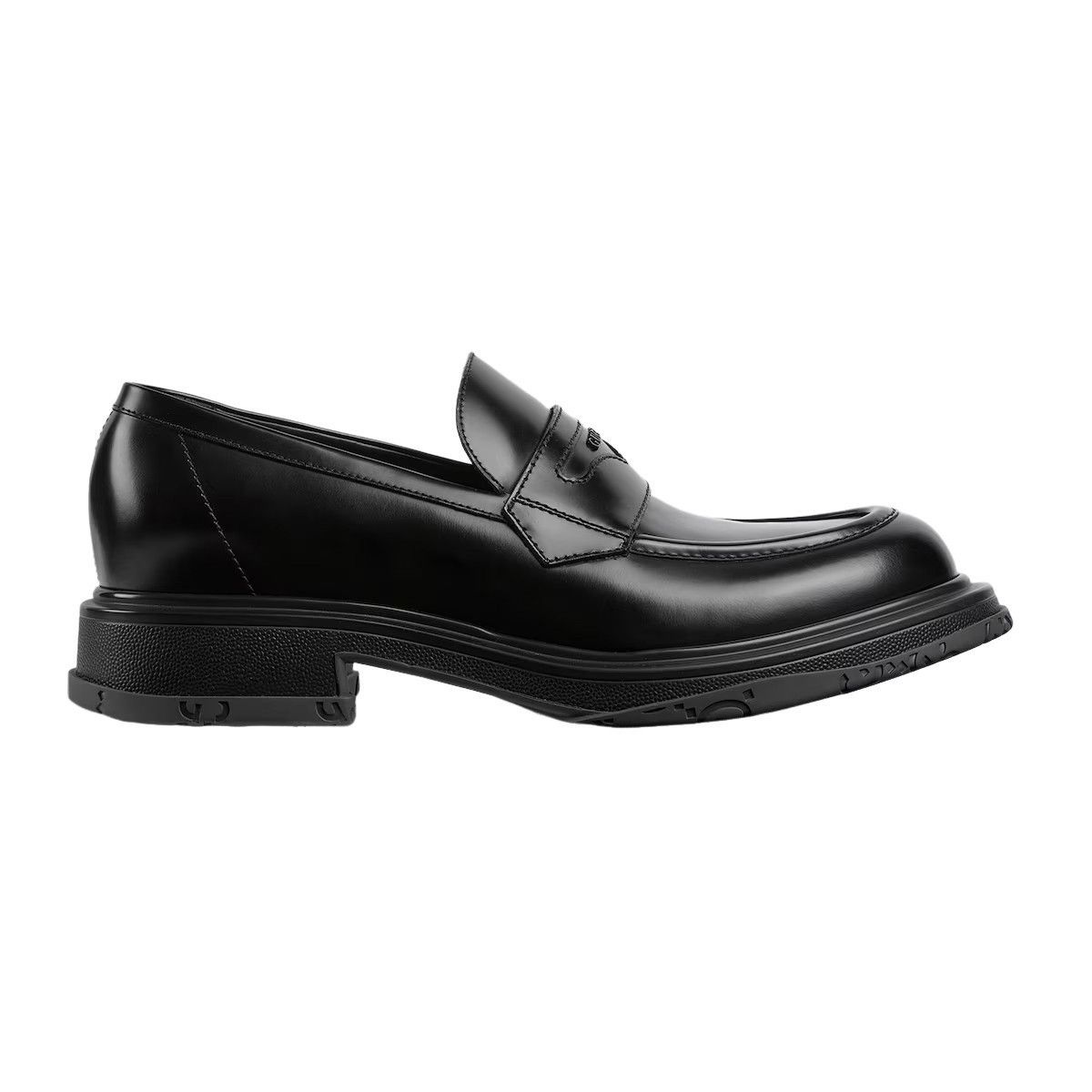 GUCCI $1190 Men's Black Leather Tonal Loafers New & Authenti