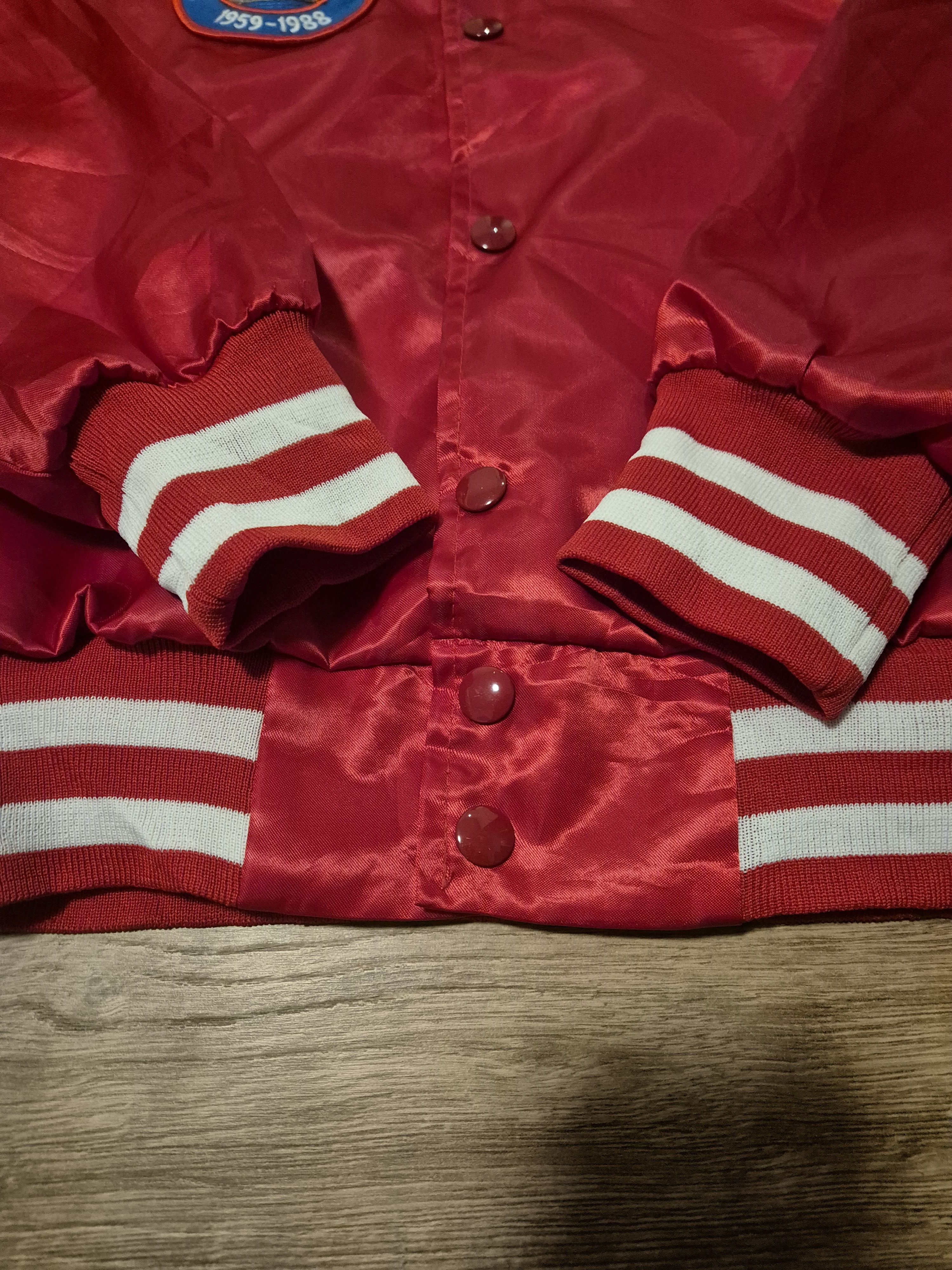 Budweiser 80' Budweiser beer Usa Varsity Baseball jackek Size S / US 4 / IT 40 - 6 Thumbnail