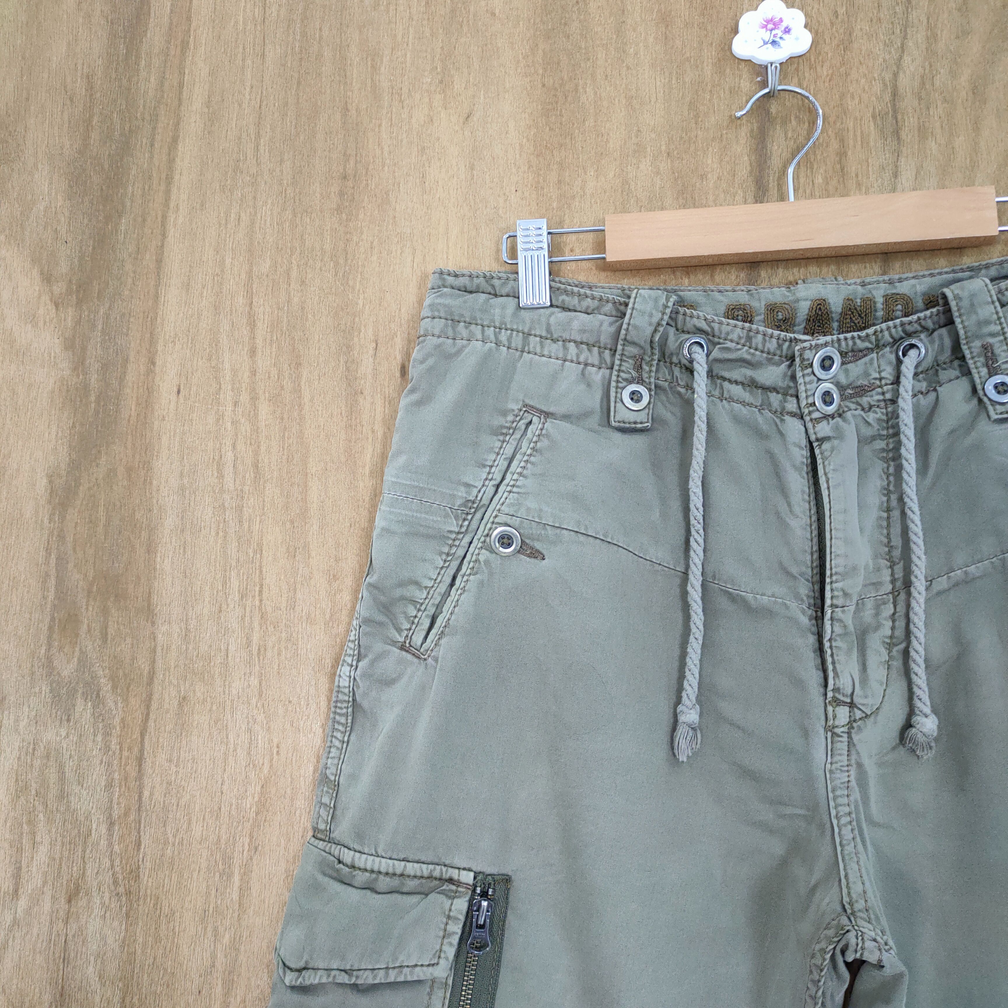 Japanese Brand Z BRAND SURPLUS MULTIPOCKET BONDAGE CARGO PANTS Size US 32 / EU 48 - 4 Thumbnail
