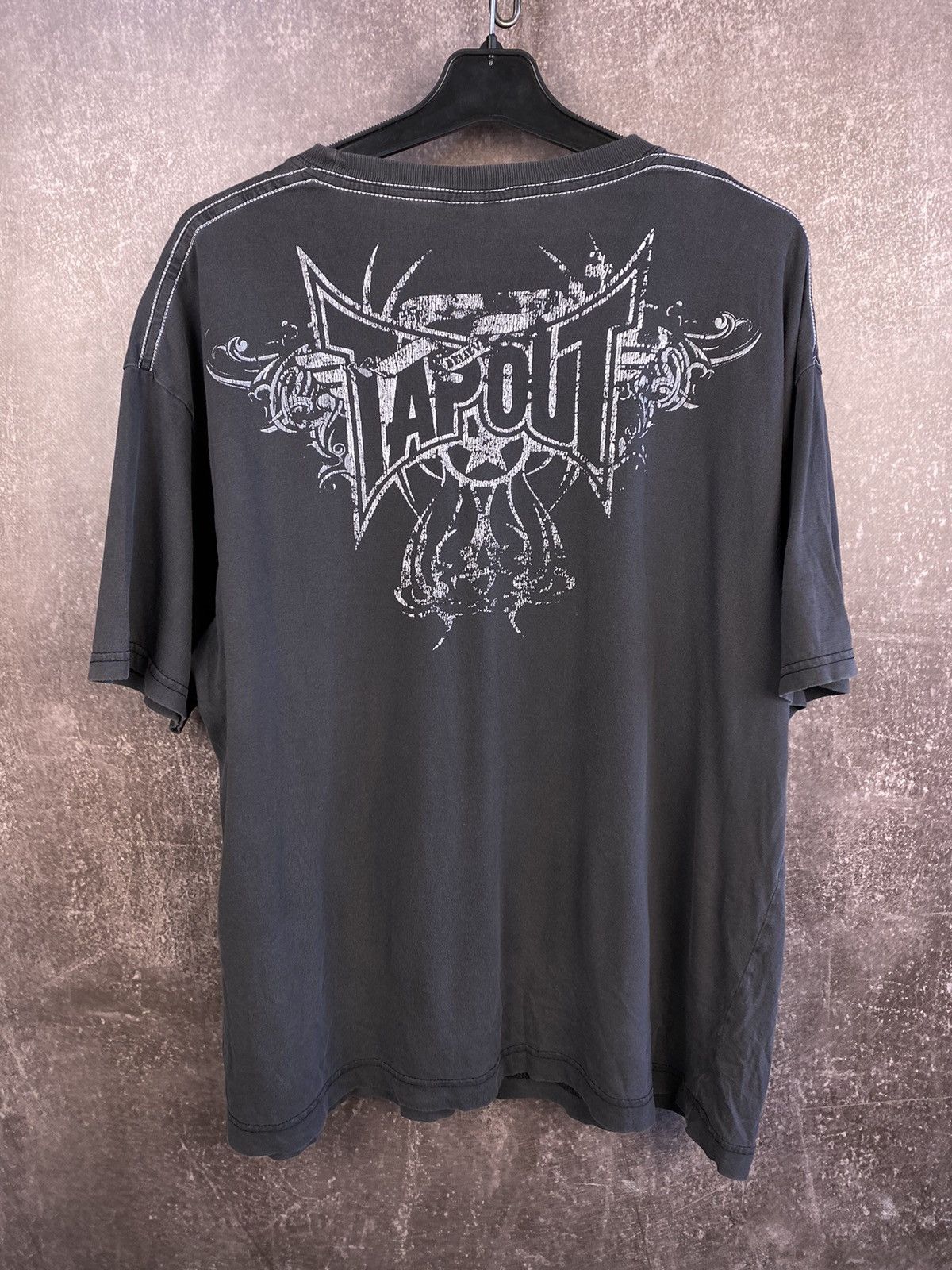 Affliction × Tapout Vintage tapout t shirt big logo affliction tee Size US XL / EU 56 / 4 - 2 Thumbnail