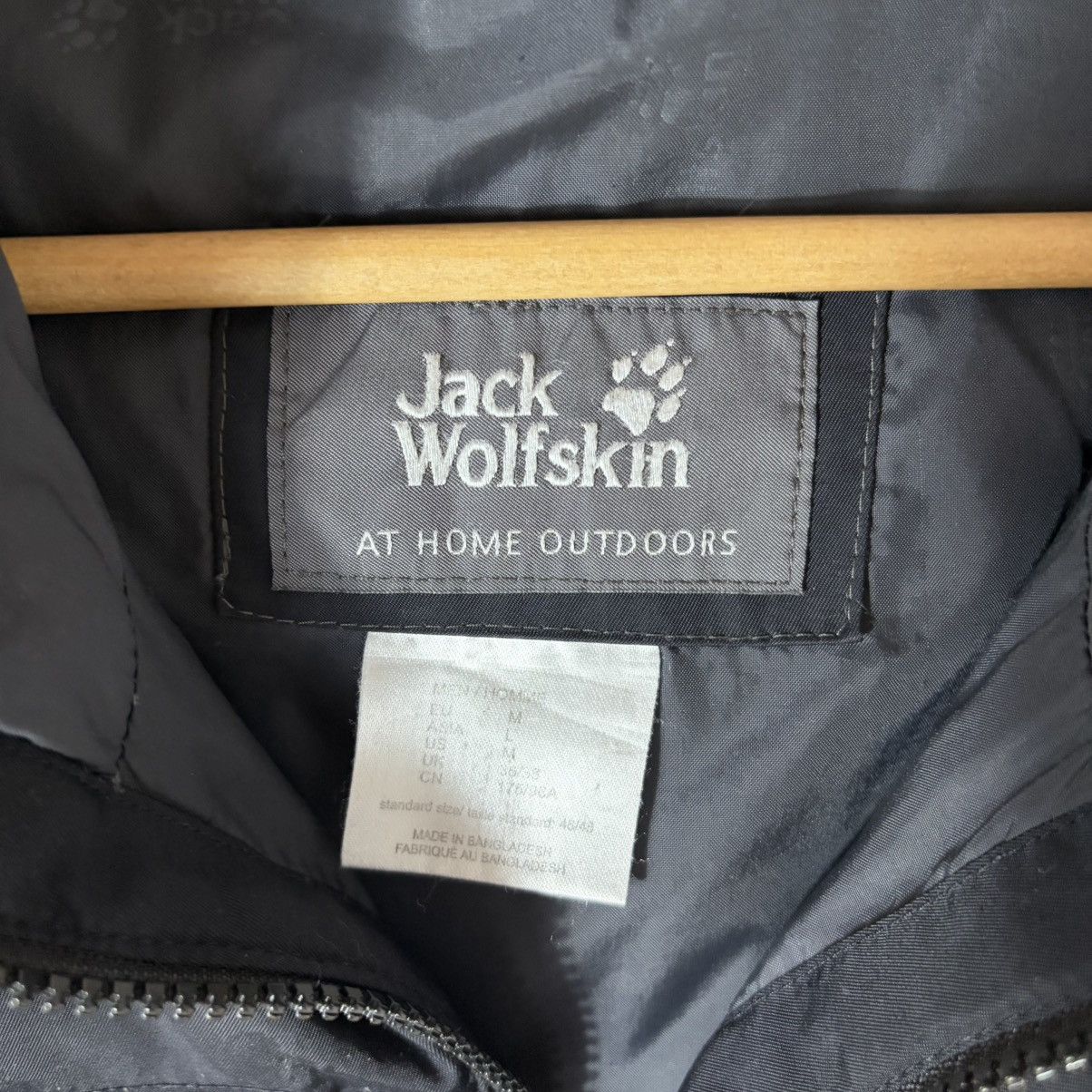 Jack Wolfskin Jack Wolfskin Stormlock Hyproof Black Puffer Jacket Gorpcore Size US M / EU 48-50 / 2 - 9 Thumbnail