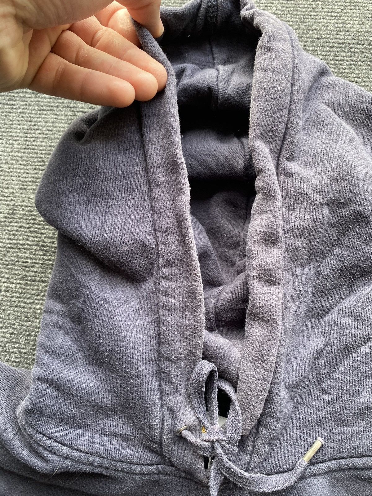 Diesel 🔥Opium Punk Diesel faded washed blue gothic hoodie head logo Size US S / EU 44-46 / 1 - 17 Thumbnail