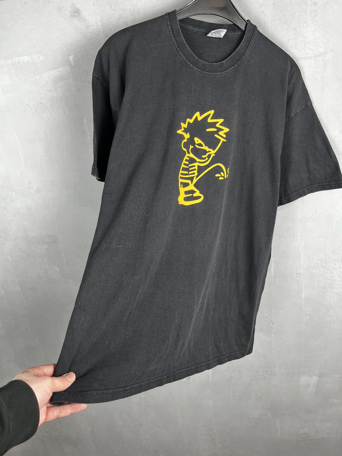 Band Tees × Vintage Vintage Hanes Piss Boy Tee Shirt Size US XL / EU 56 / 4 - 6 Thumbnail