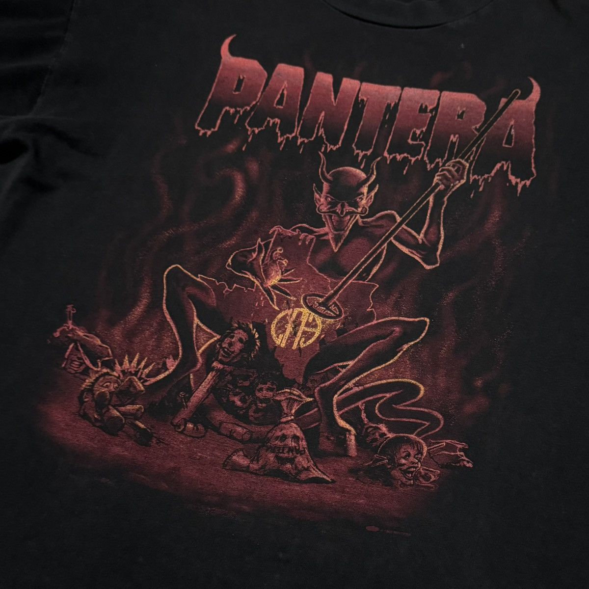 Metallica 90s Pantera Band Tee Size US XL / EU 56 / 4 - 3 Thumbnail