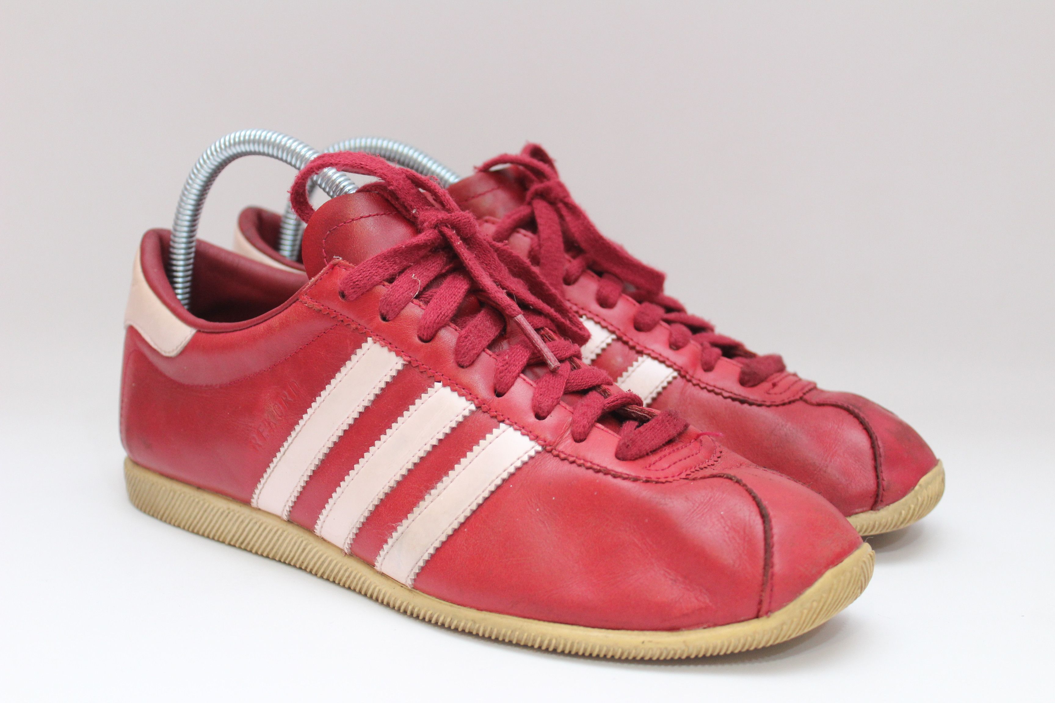 Adidas 2004 Adidas Rekord Sneakers Leather Size 4 Vintage Hype Rare Size US 8 / EU 41 - 4 Thumbnail