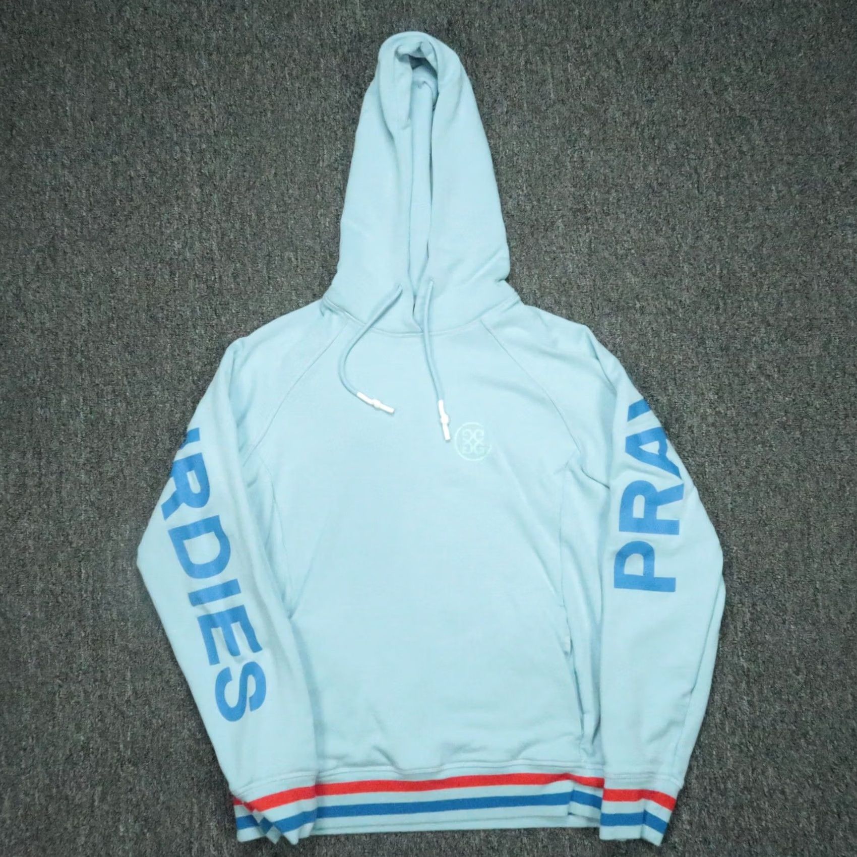 Vintage G Fore Hoodie Mens Medium Blue Olympia Fields Country Club Pray For Birdies Golf Size US M / EU 48-50 / 2 - 2 Thumbnail
