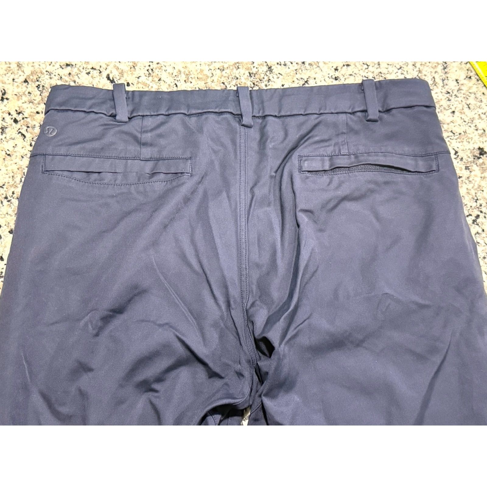 Lululemon Lululemon Commission Pants Classic Qwick Chino Men’s 33x28.5 Tapered Stretch Blue Athleisure Size US 32 / EU 48 - 5 Thumbnail