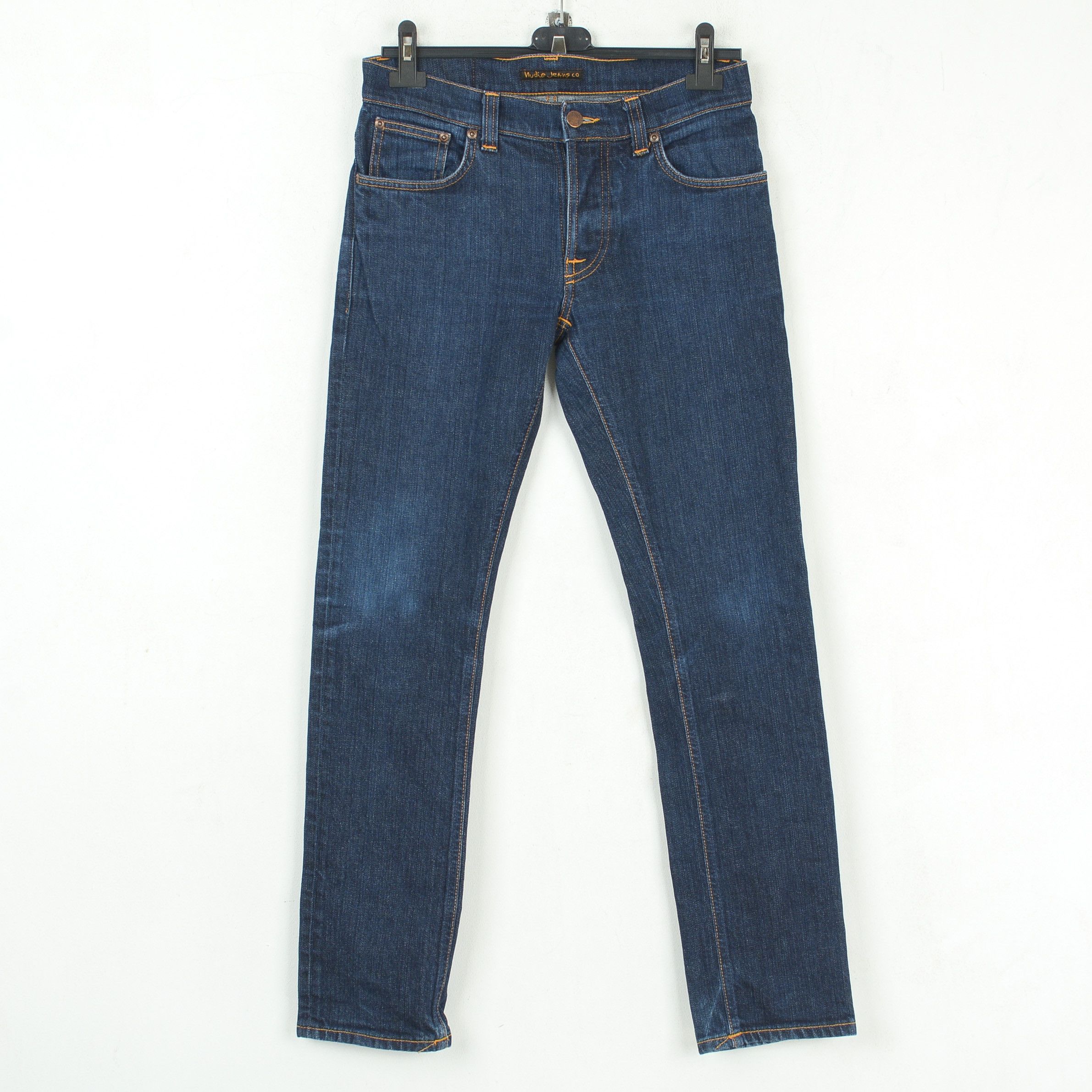 Nudie Jeans Grim Tim Men W30 L32 Slim Fit Straight Pants Trousers Size US 30 / EU 46 - 1 Thumbnail