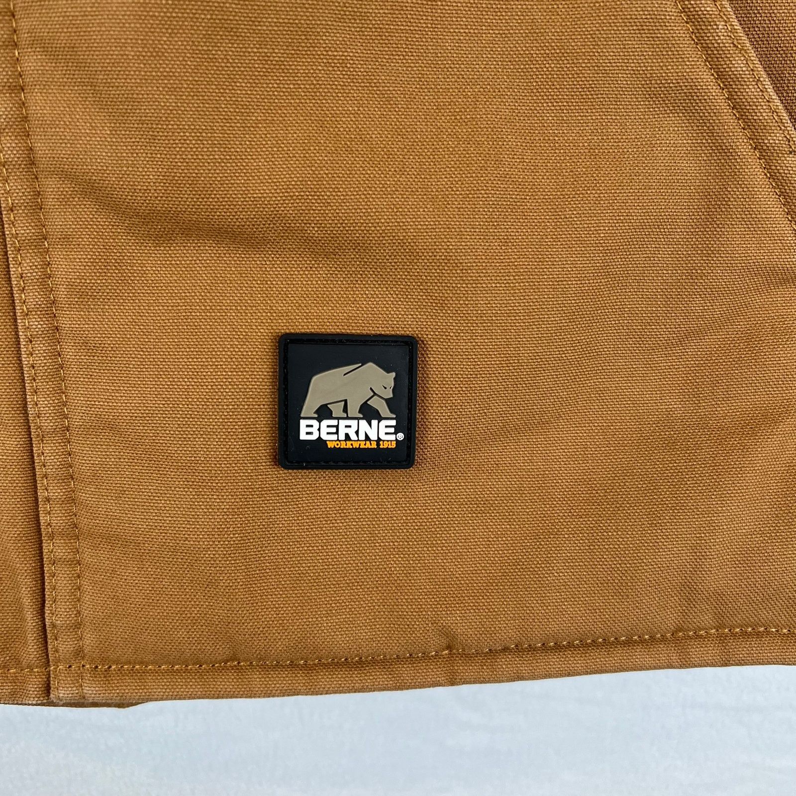 Other Berne Workwear Quilt Lined Canvas Duck Full Zip Vest Men XXL Size US XXL / EU 58 / 5 - 3 Thumbnail