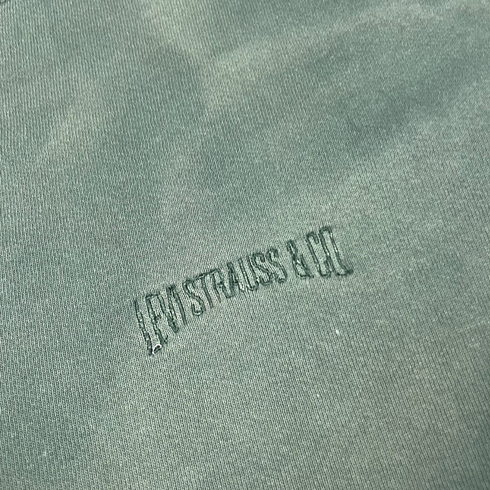 Levi's VINTAGE Levi’s Sweatshirt Mens M Green Sun Fade Distressed Logo 90s USA Pullover Casual Rock Size US M / EU 48-50 / 2 - 4 Thumbnail