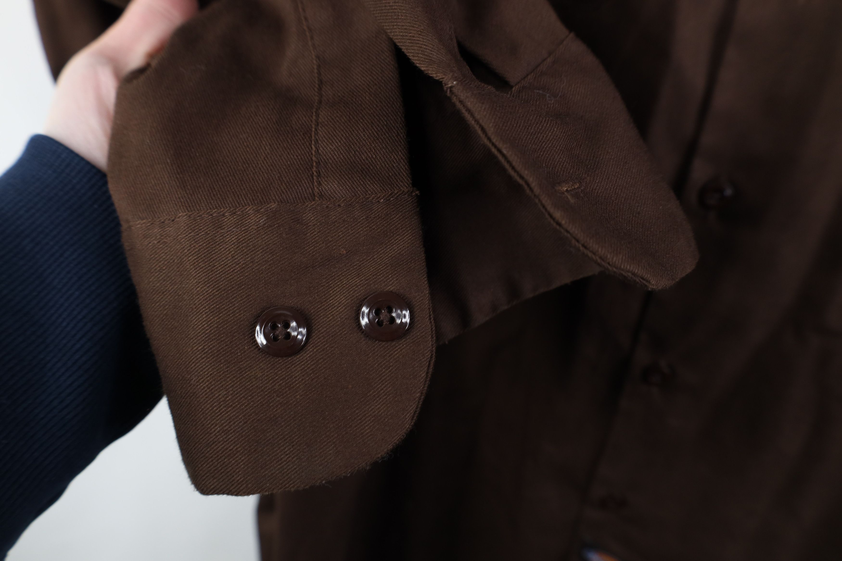Dickies Vintage Dickies Spell Collared Button Shirt Brown Workwear Size US XXL / EU 58 / 5 - 10 Thumbnail