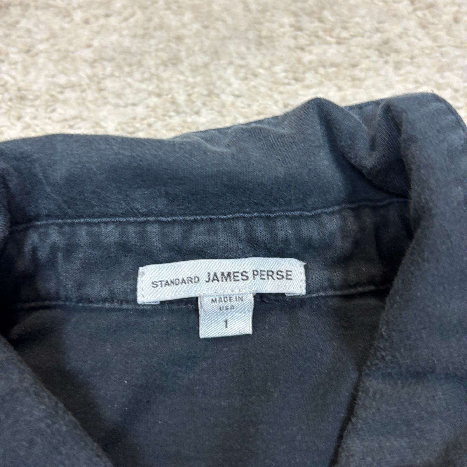 James Perse Standard James Perse Supima Polo Shirt Men's Small Size US S / EU 44-46 / 1 - 4 Thumbnail
