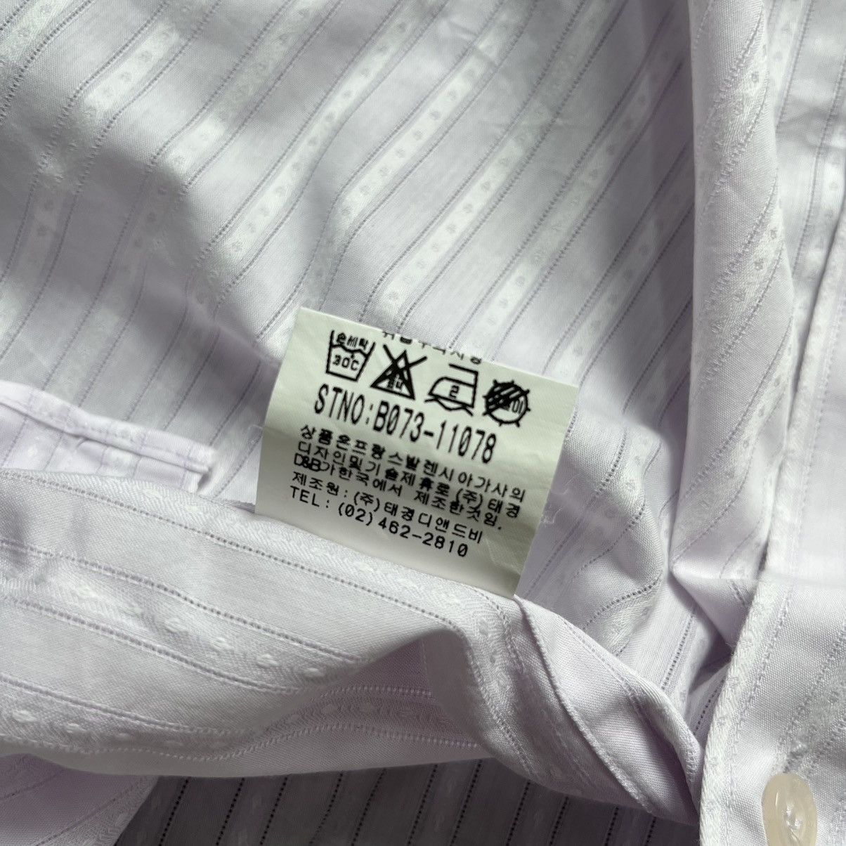 Balenciaga Vintage Balenciaga stripe Shirt Size US L / EU 52-54 / 3 - 8 Thumbnail
