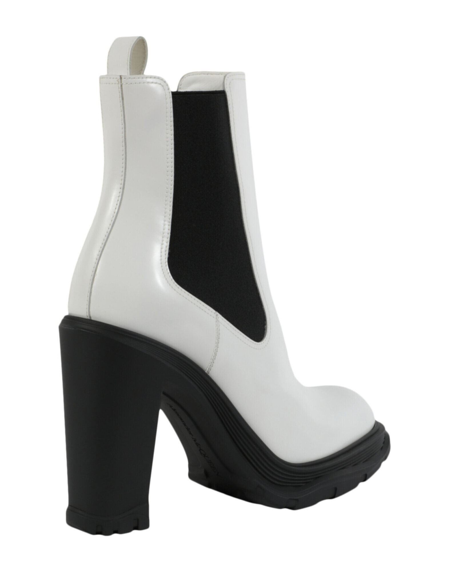 Alexander McQueen o1y0225 Ankle Boots in Black & White Size US 9 / IT 39 - 3 Thumbnail