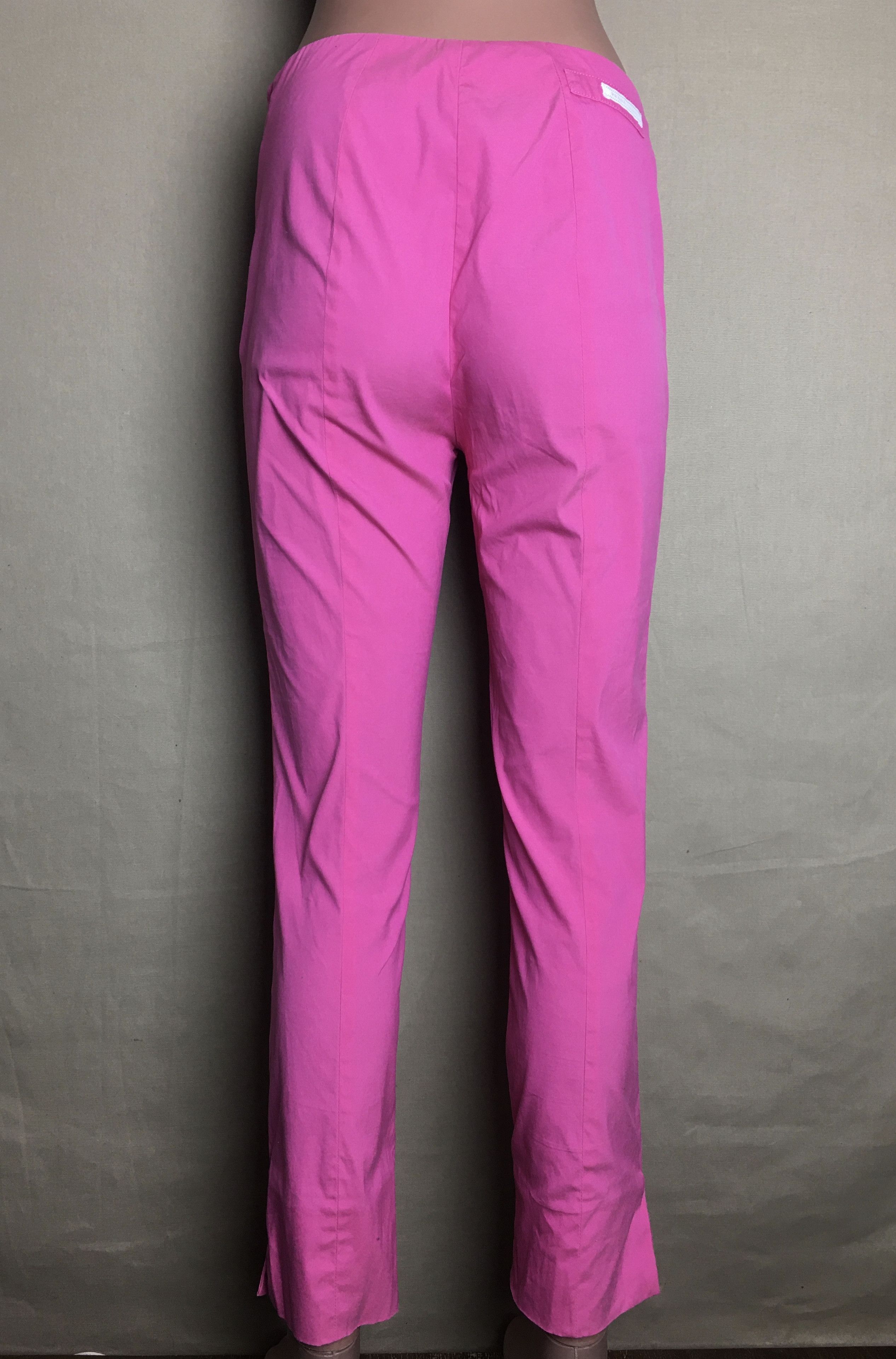 Prada PRADA Pink Cotton Nylon Cropped Pants Size IT38 Size 26" / US 2 / IT 38 - 2 Thumbnail