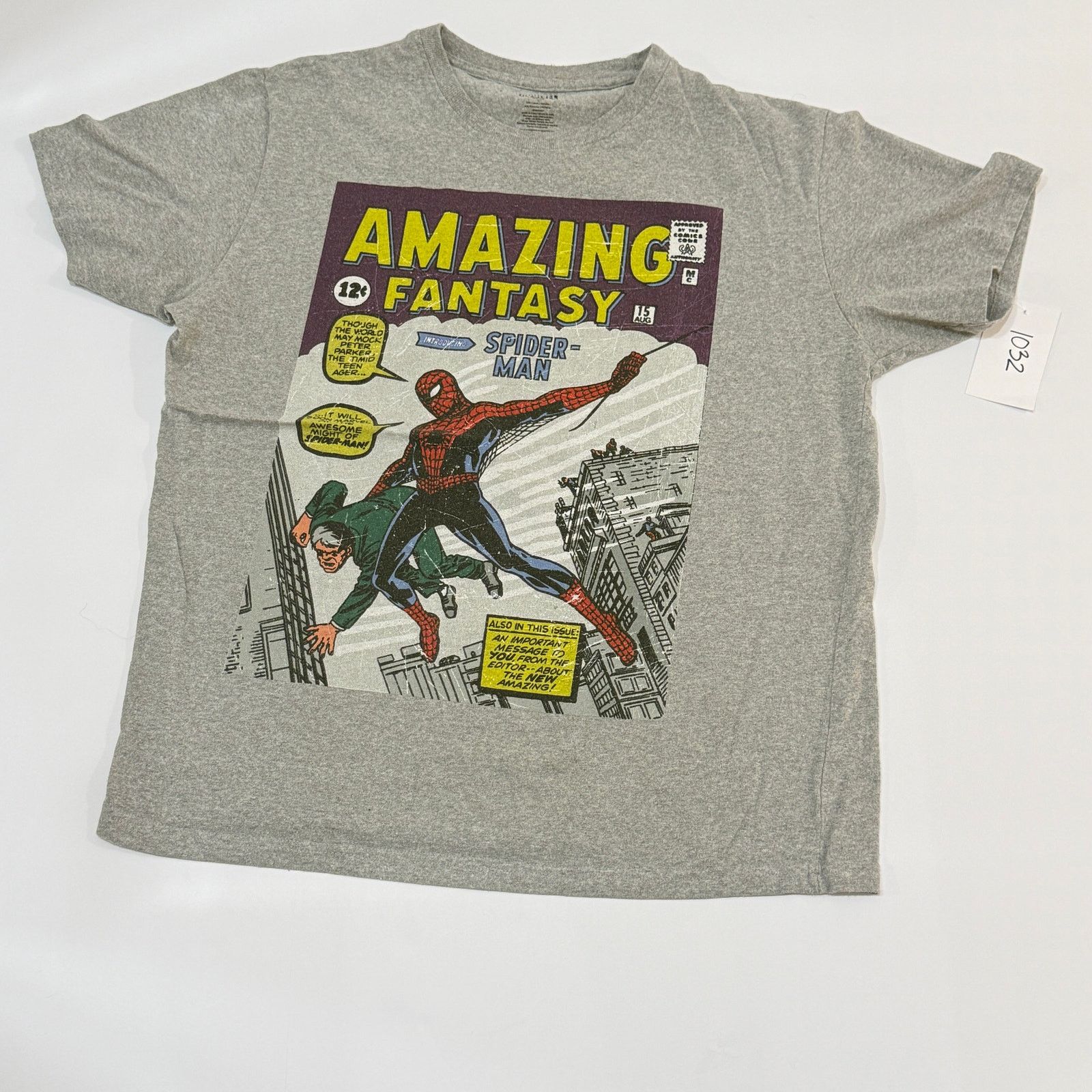 Marvel Comics Marvel Spider-Man Amazing Fantasy #15 Graphic T-Shirt Size US L / EU 52-54 / 3 - 2 Thumbnail