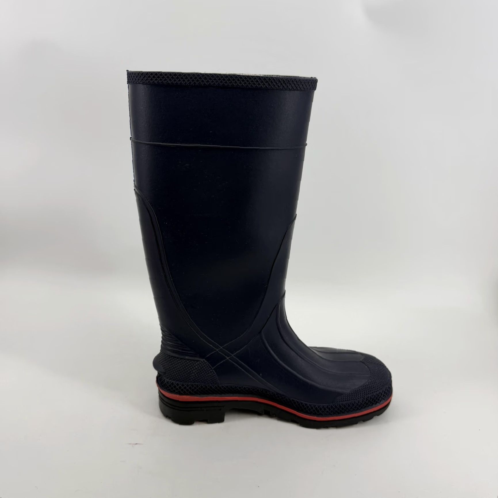 Vintage Servus Rain Boots Mens 8 Blue Rubber Waterproof Slip Resistant Mid-Calf Workwear Boots Mens Blue Rubber Waterproof Slip Resistant Boots Size US 8 / EU 41 - 4 Thumbnail