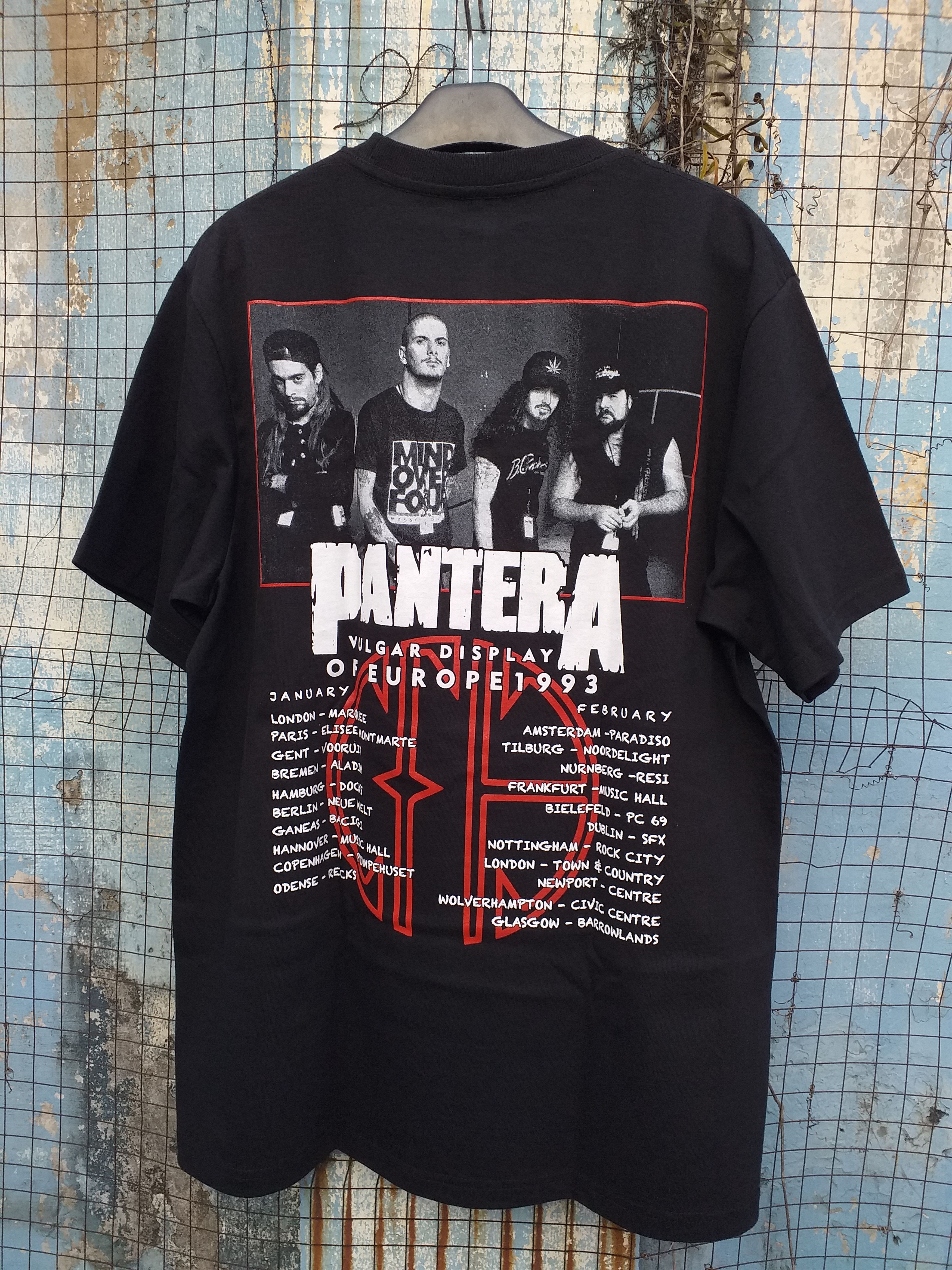 Band Tees Pantera Vulgar Display T-Shirt Size US L / EU 52-54 / 3 - 2 Thumbnail