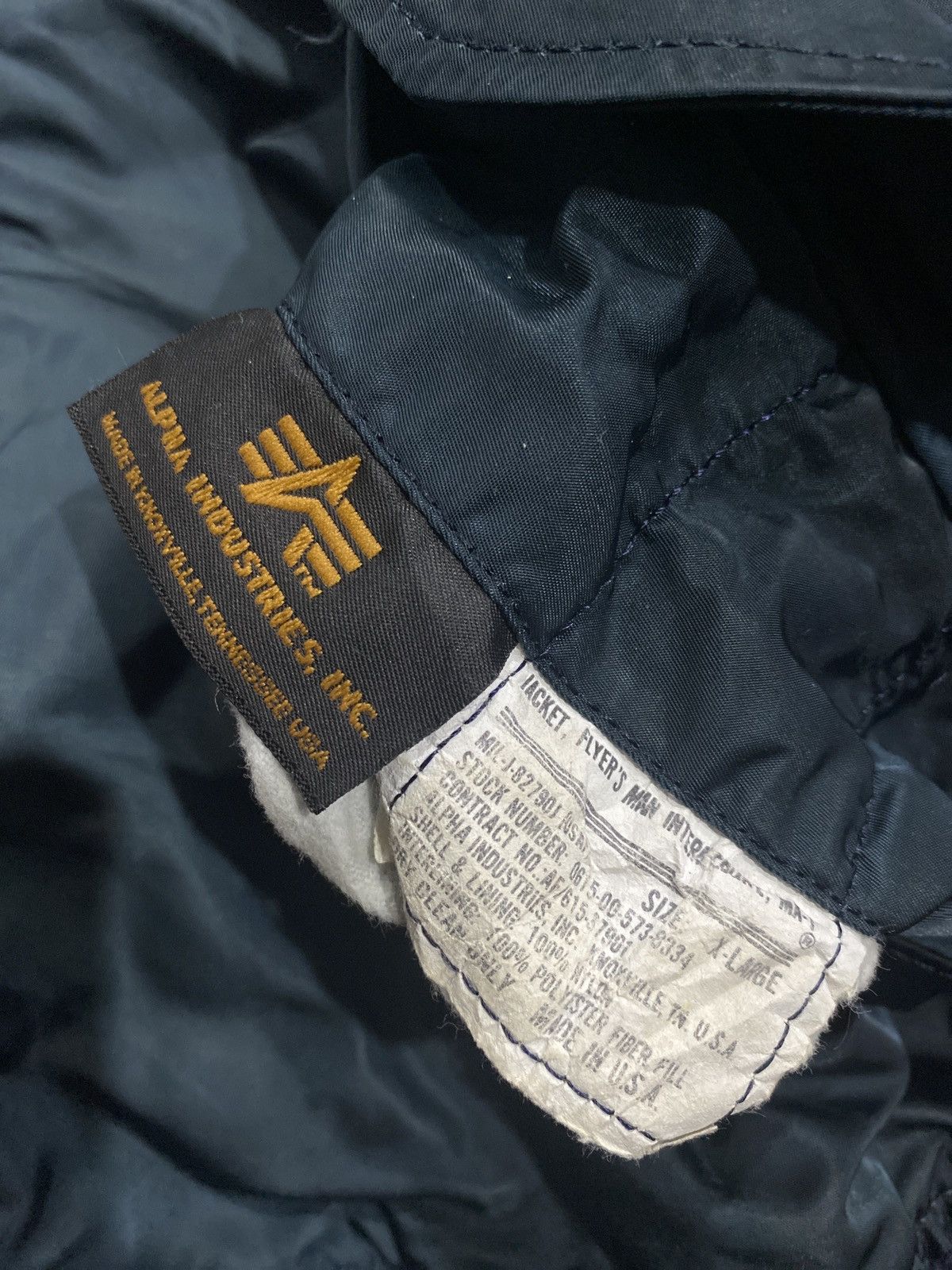 Alpha Industries Vintage MA-1 Alpha Industries Bomber Jacket Size US XL / EU 56 / 4 - 11 Thumbnail