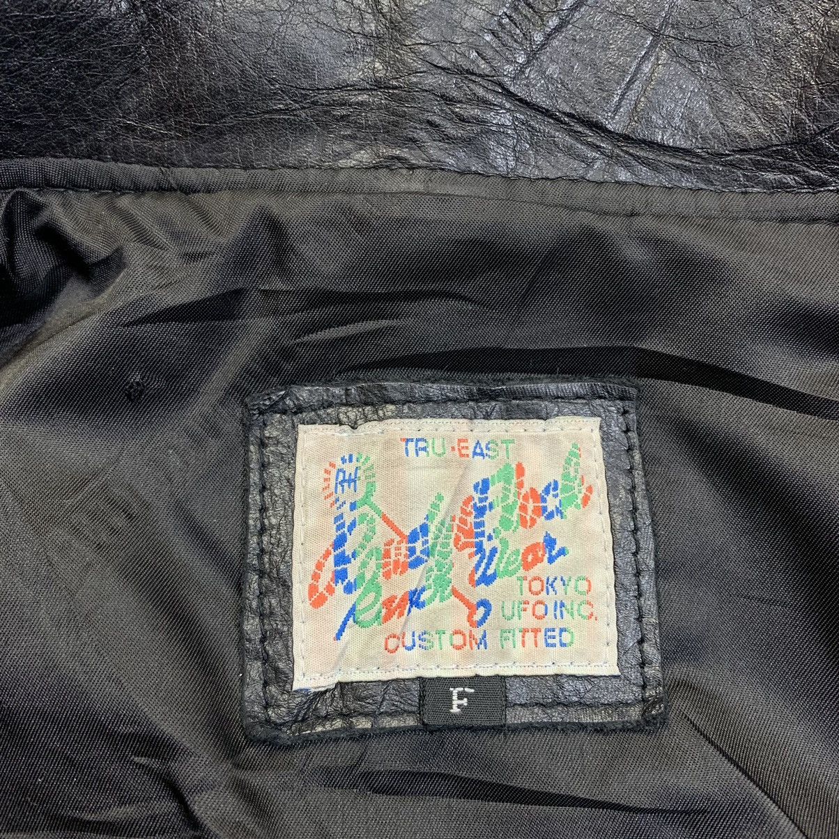 Schott Vintage body block ranch wear bikers leather jacket Size M / US 6-8 / IT 42-44 - 8 Thumbnail