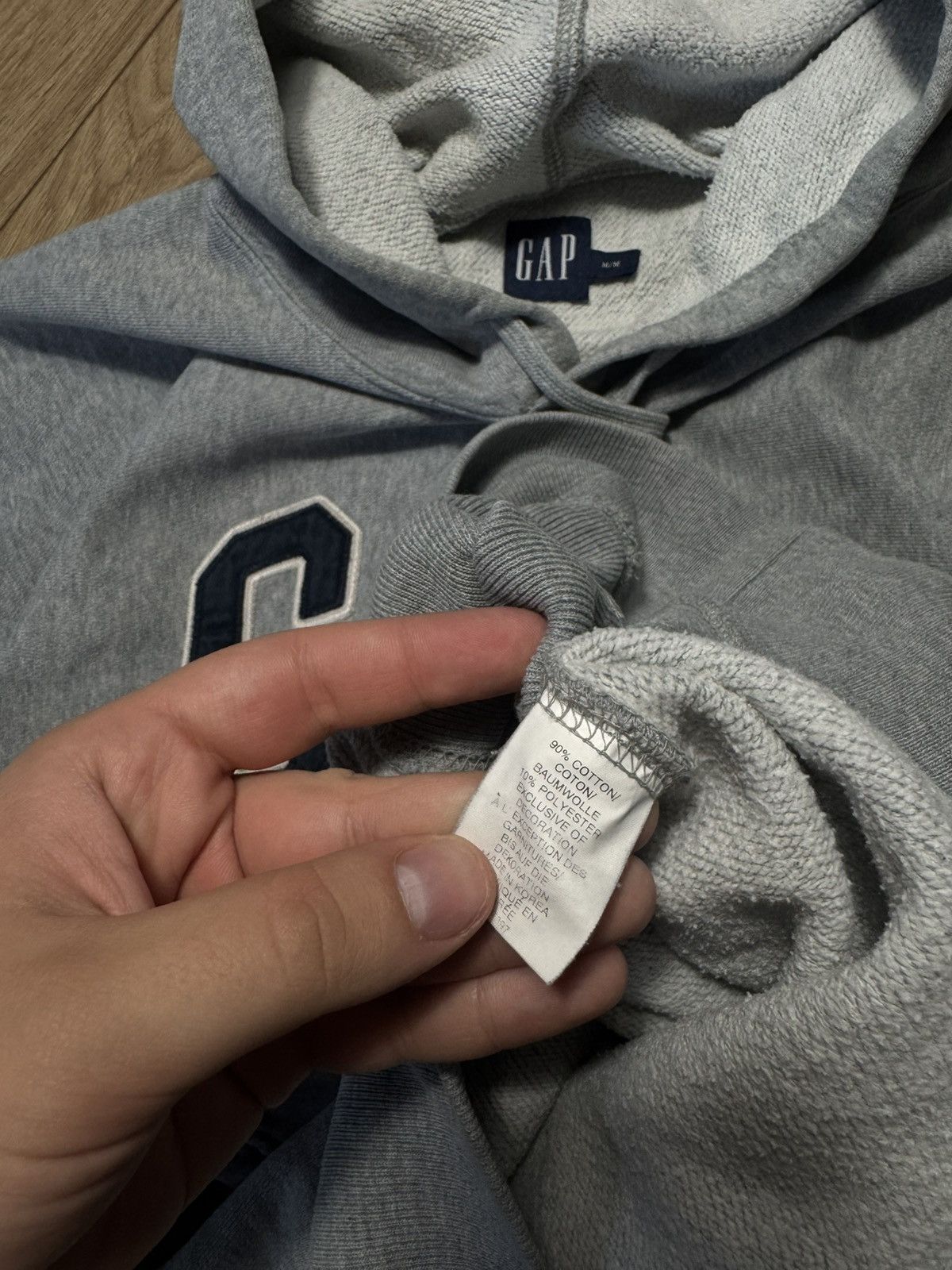 Gap 00s Vintage Gap Oversized y2k Usa Big Logo Streetwear Hoodie Size US M / EU 48-50 / 2 - 5 Thumbnail