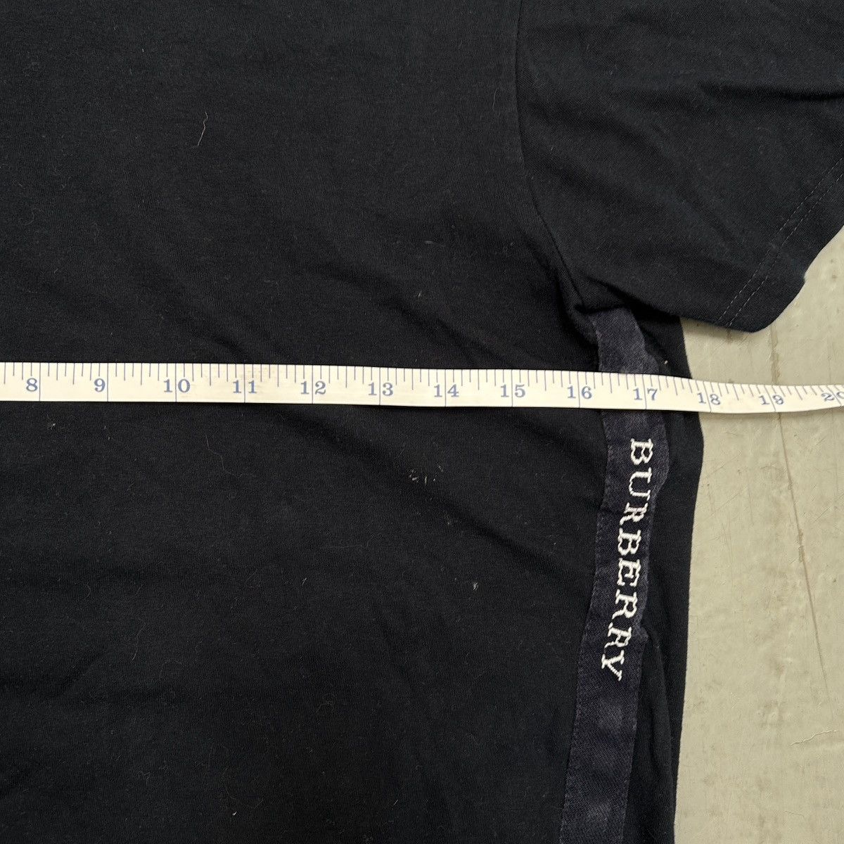 Burberry Burberry Logo Tape T-Shirt Navy Size US S / EU 44-46 / 1 - 5 Thumbnail