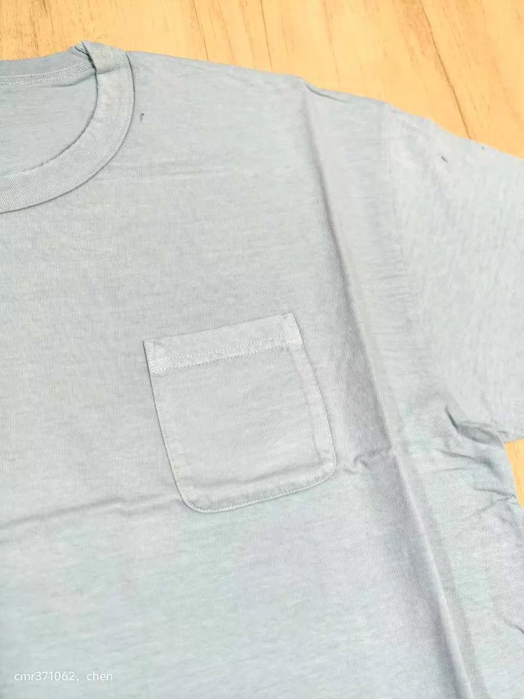 Visvim VISVIM 22SS AMPLUS TEE S/S CRASH lt blue 2 damaged Size US M / EU 48-50 / 2 - 5 Thumbnail
