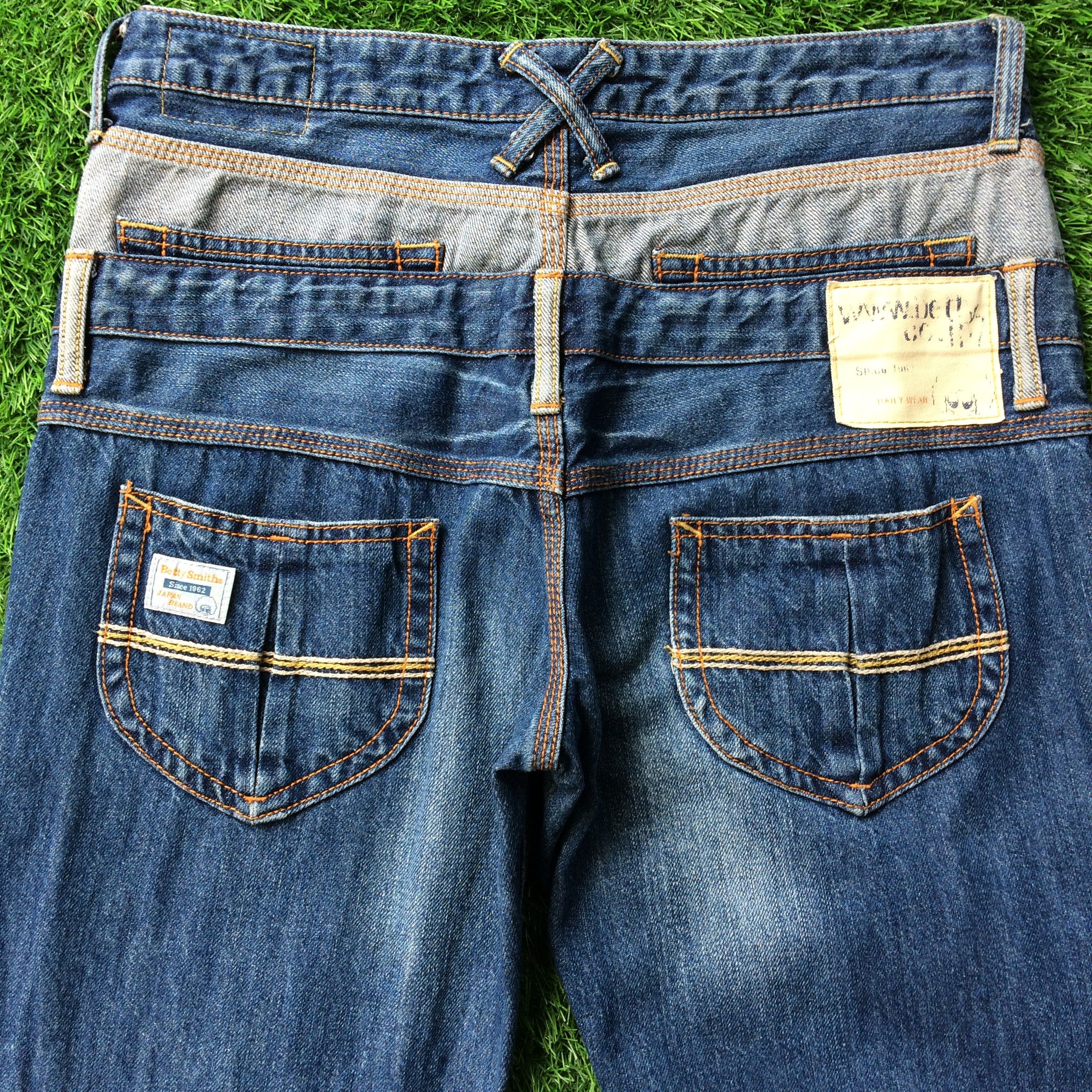 Japanese Brand Japanese Double Waist Jeans D-726 Size US 30 / EU 46 - 4 Thumbnail