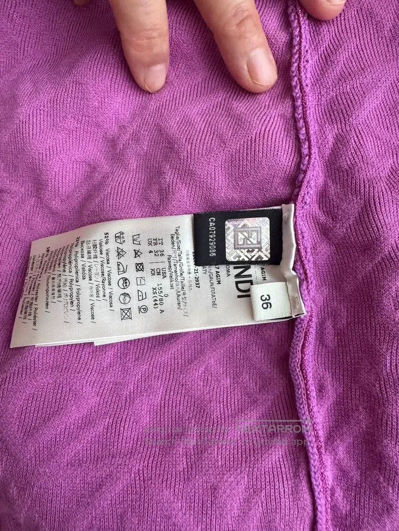 Fendi Fendi Capsule pink dress, slim fit Size XXS / US 00 / IT 34 - 7 Thumbnail