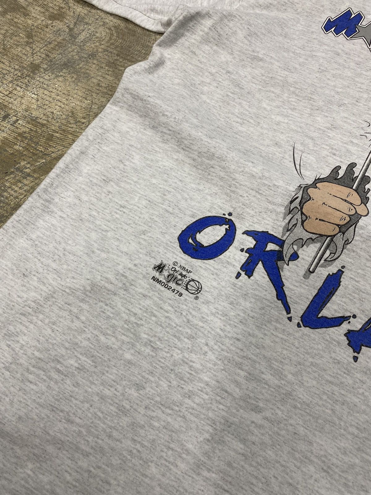 NBA × Nutmeg × Vintage Vintage 90’s Orlando Magic Nutmeg Double Sided T-Shirt Size US L / EU 52-54 / 3 - 4 Thumbnail