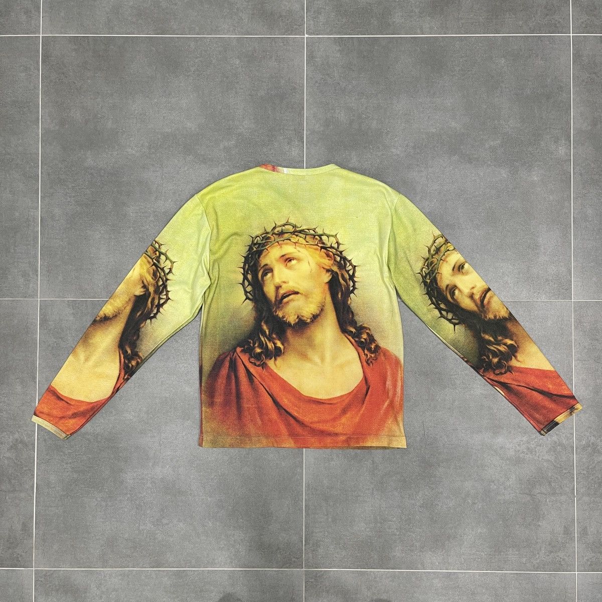 Other Jesus Christ All Over Print Long Sleeve Shirt Size S Size US S / EU 44-46 / 1 - 13 Thumbnail