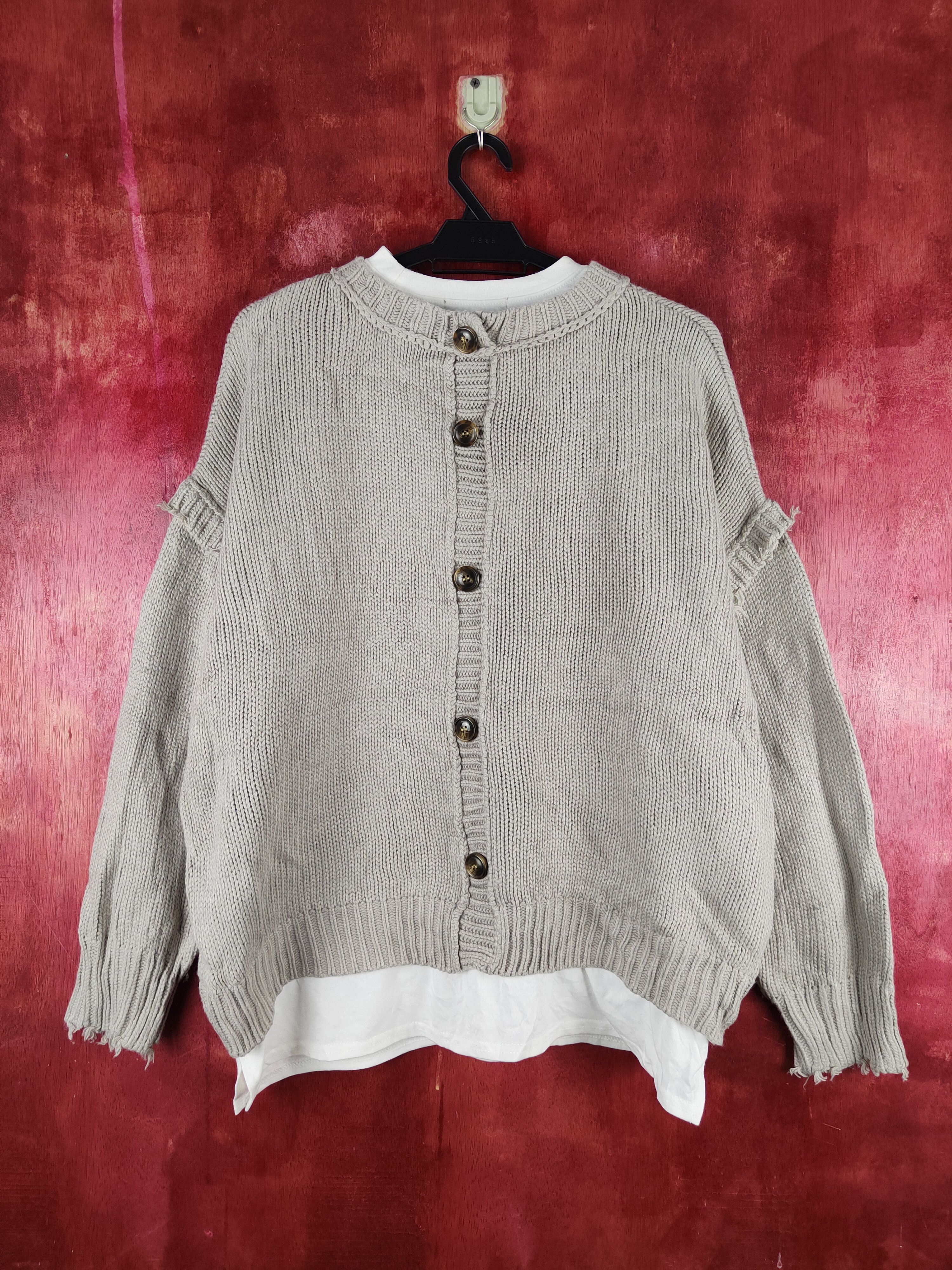 Japanese Brand × Vintage Sureve Dark Gray Knitwear Sweatshirts #S2346 Size US L / EU 52-54 / 3 - 7 Thumbnail