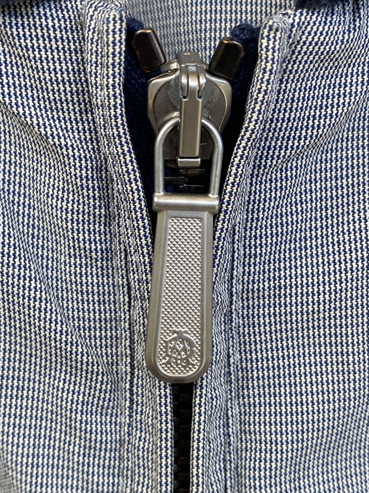 Alfred Dunhill Dunhill Light Blue Zip-Up Bomber Jacket | Made in Italy Size US L / EU 52-54 / 3 - 10 Thumbnail