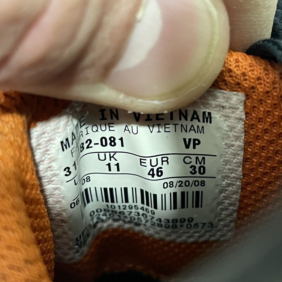 Nike × Vintage 46 pro boots Nike Total 90 Archive Trainers shoes sneakers Size US 12.5 / EU 45-46 - 2 Thumbnail
