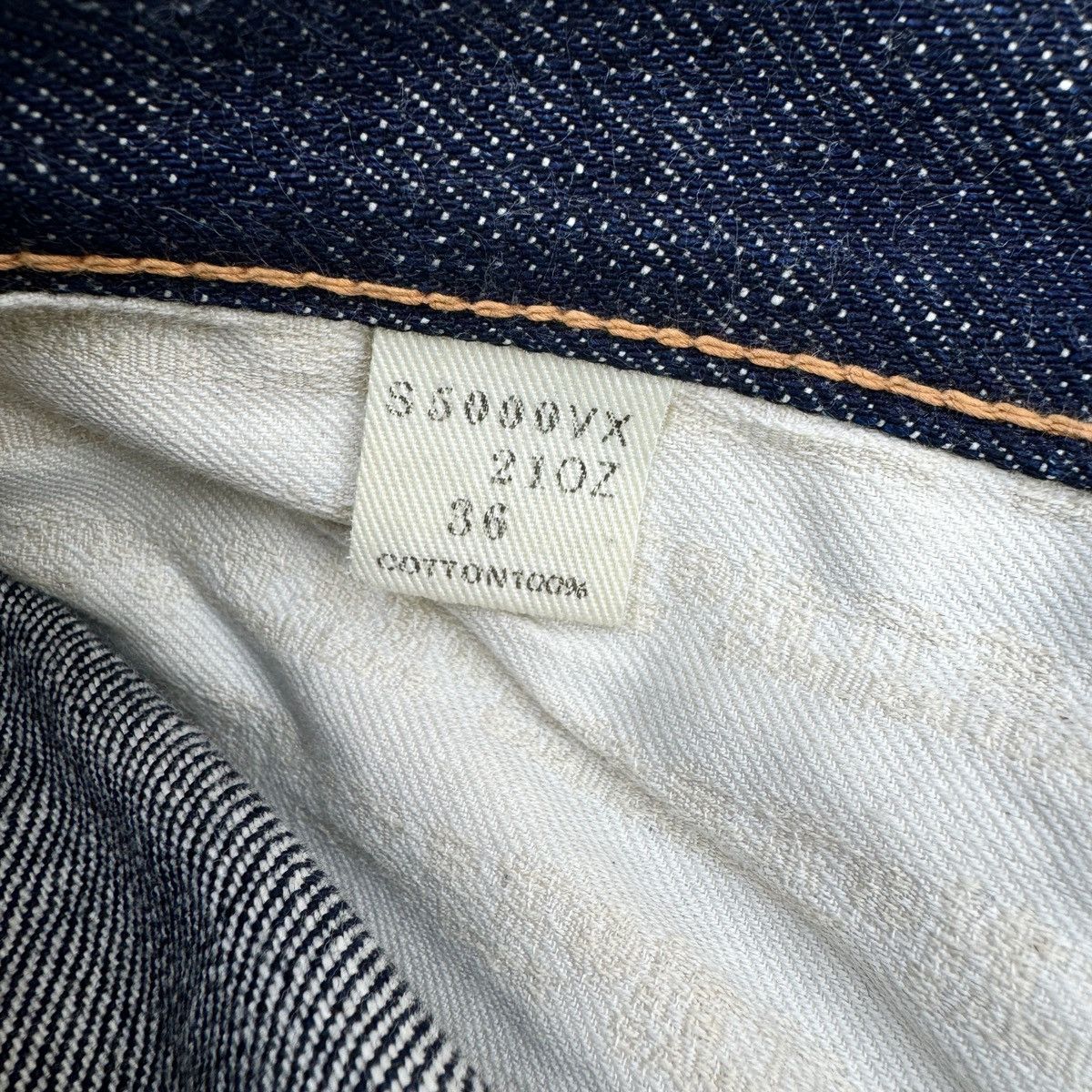 Other SAMURAI JEANS 'S5000VX' Regular Straight Selvedge 21oz Denim Size US 36 / EU 52 - 11 Thumbnail