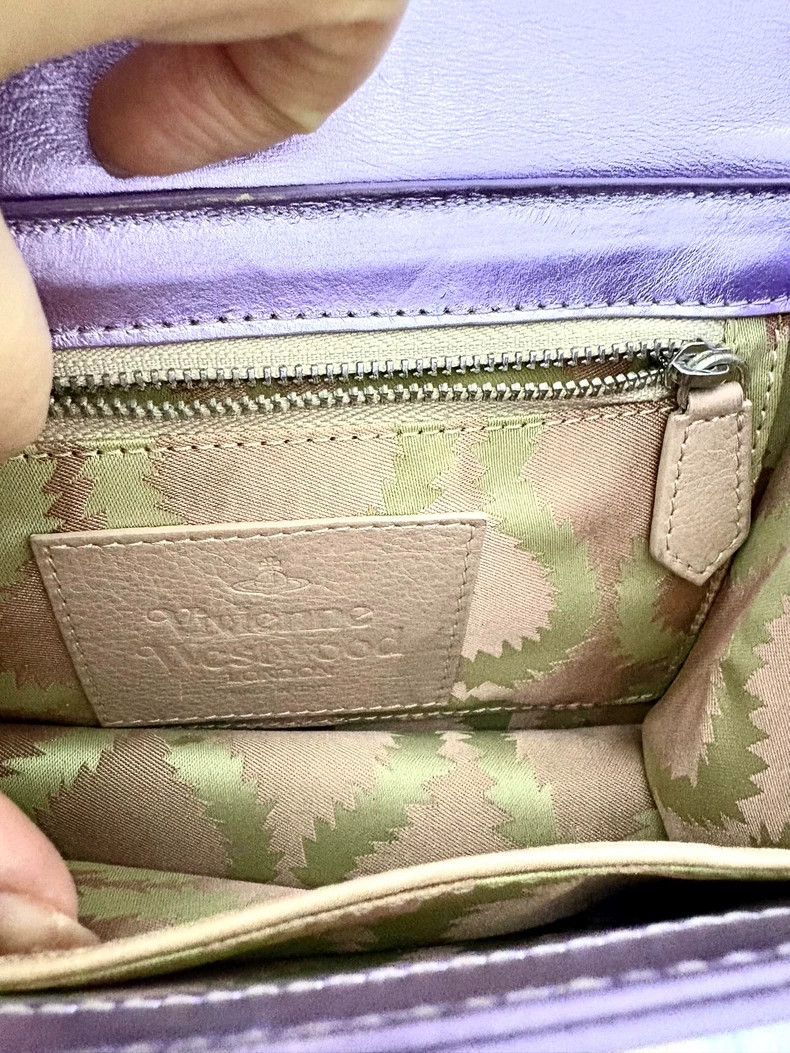 Vivienne Westwood Vivienne Westwood size os Metal laser purple shoulder bag Size ONE SIZE - 9 Thumbnail