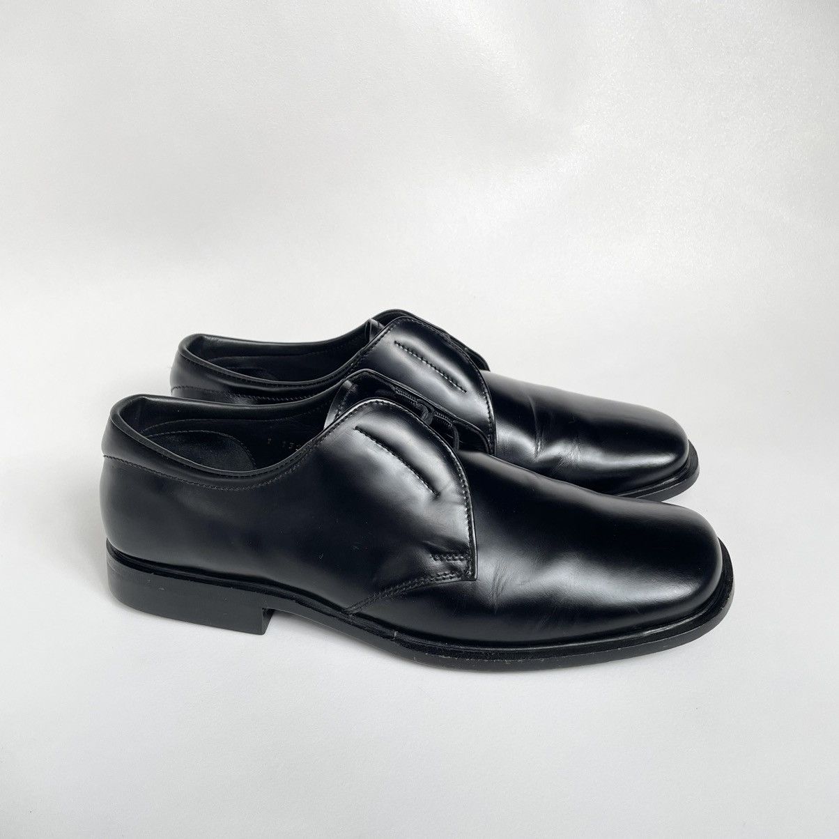 Prada Square Toe Oxfords - Lucky Vintage