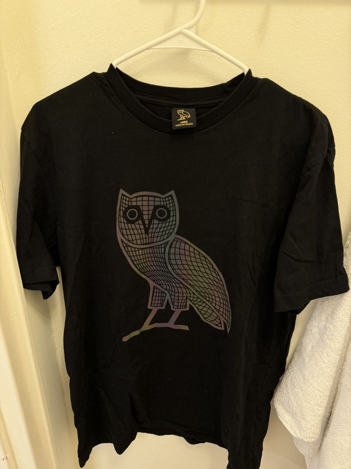 October's Very Own October’s Very Own (OVO) Reflective Owl T shirt Size US L / EU 52-54 / 3 - 2 Thumbnail
