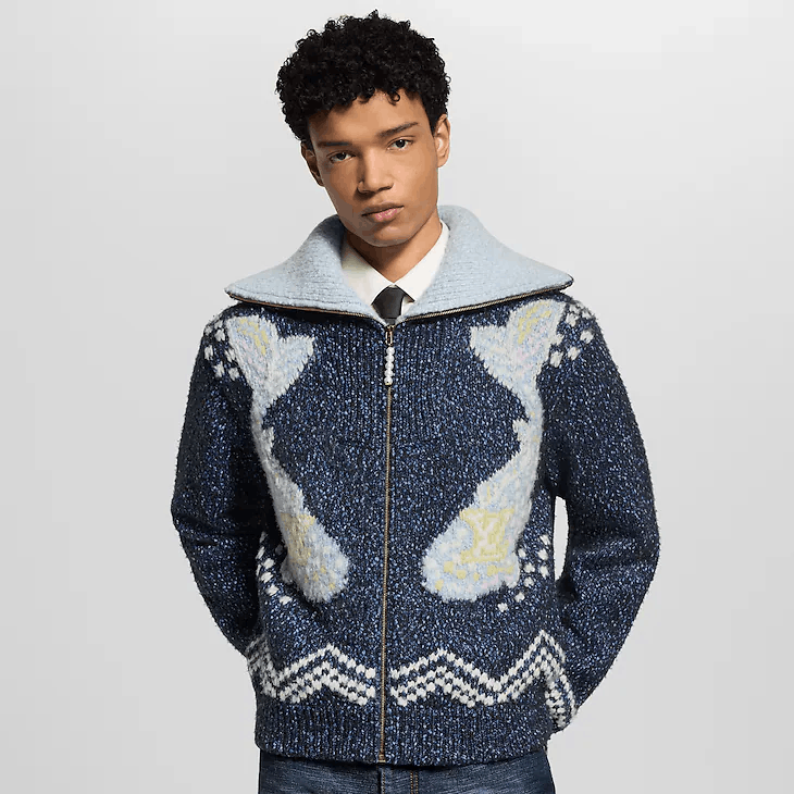Louis Vuitton Zipped Knitted Blouson Size US XXL / EU 58 / 5 - 2 Thumbnail