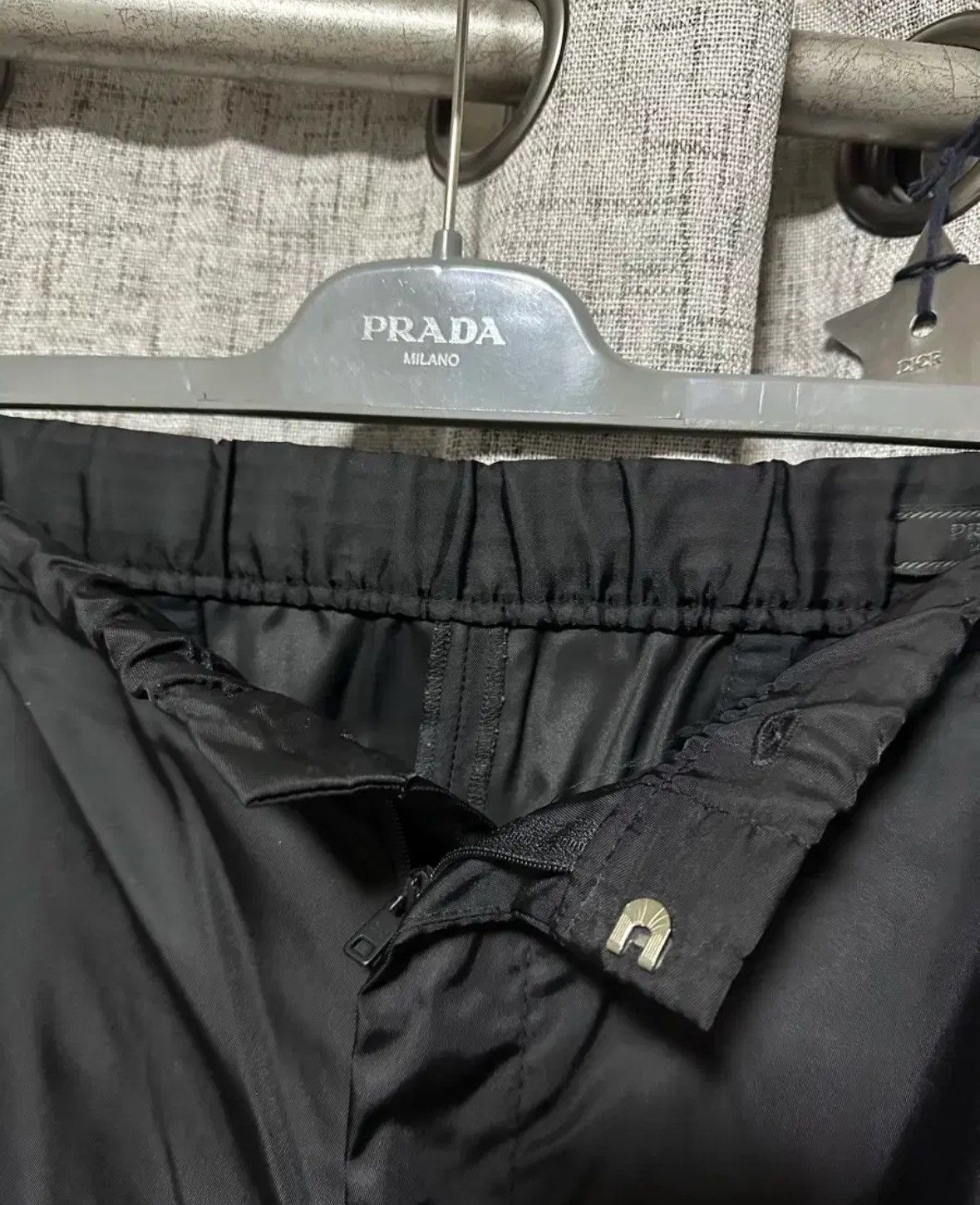 Prada Gabardine Nylon Pants / blk Size US 34 / EU 50 - 4 Thumbnail