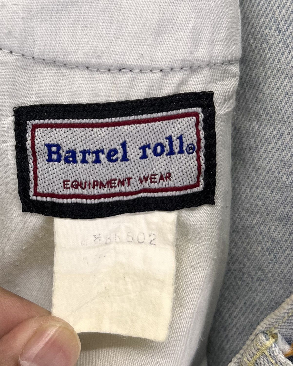 Japanese Brand Vintage Barrel Roll Japanese Rare Pants Short Denim Jeans Size US 32 / EU 48 - 4 Thumbnail