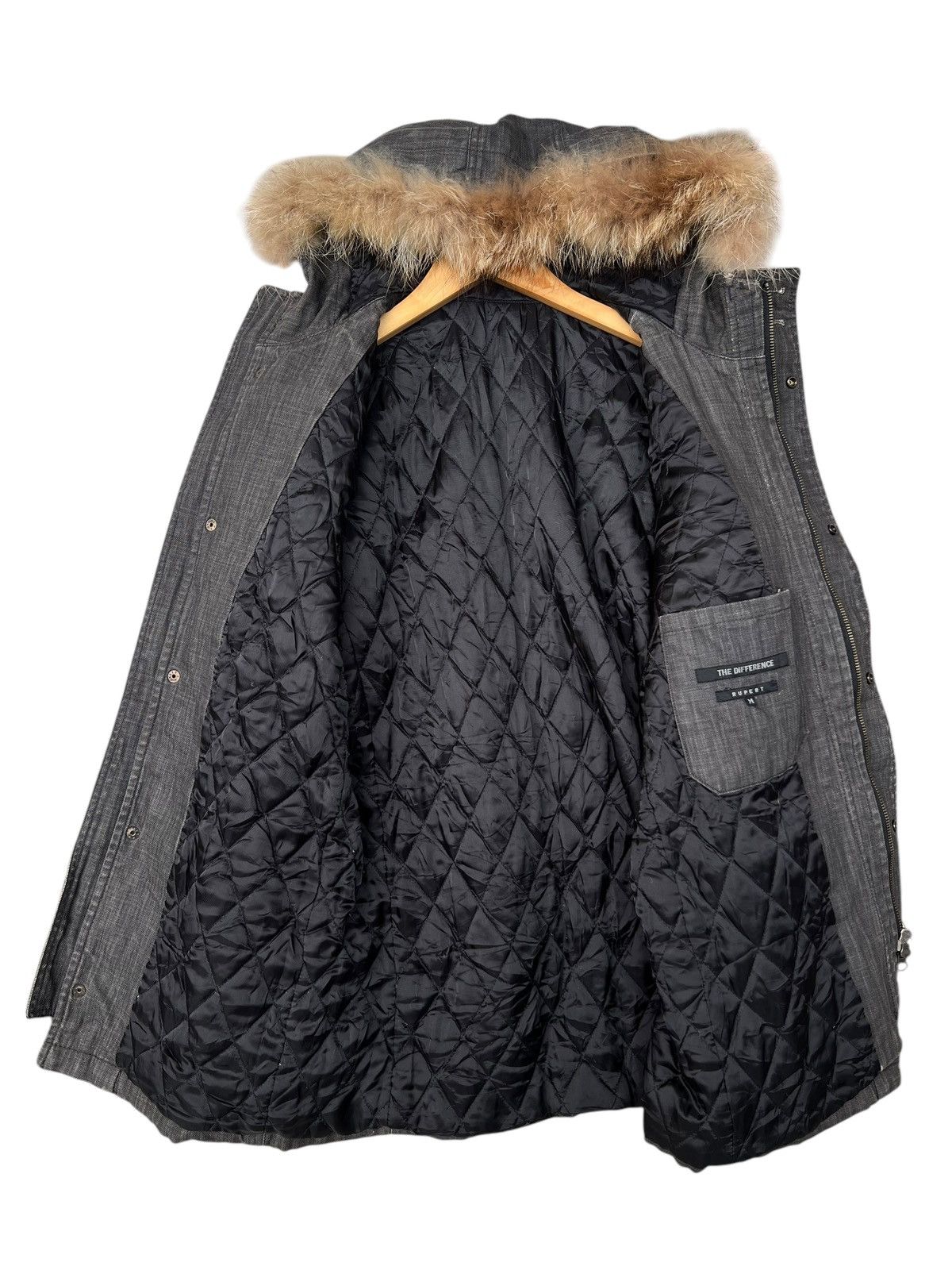 Hysteric Glamour Rupert Japan Multipocket Zipper Fur Long Jacket Size US L / EU 52-54 / 3 - 3 Thumbnail