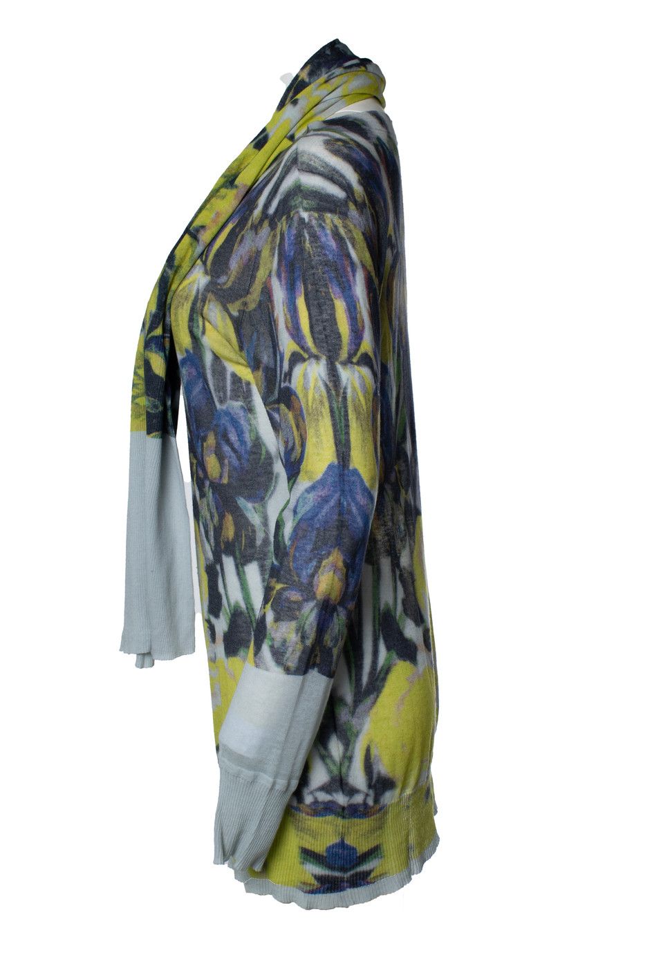 Dries Van Noten Dries van Noten, floral printed top with scarf Size M / US 6-8 / IT 42-44 - 3 Thumbnail