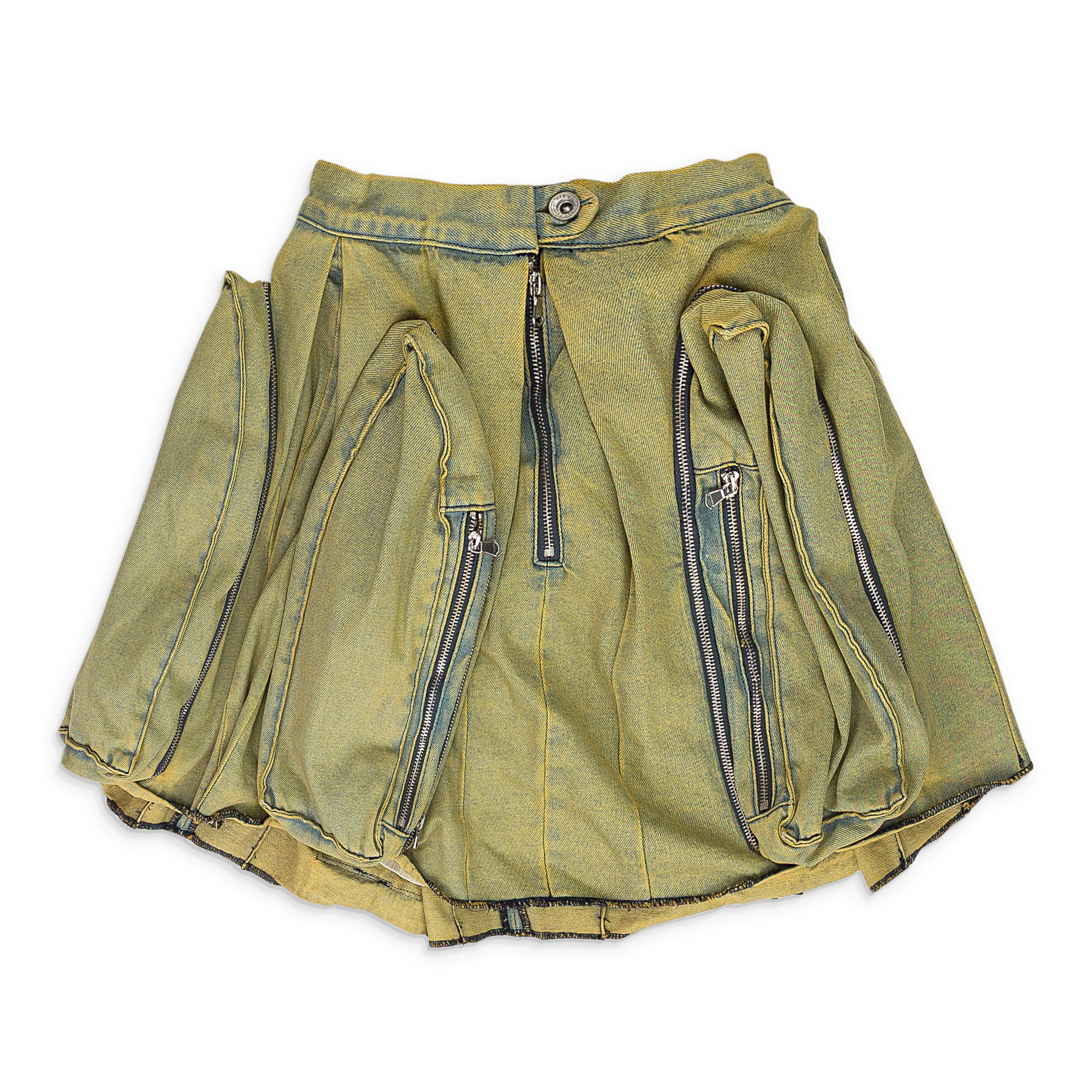 Who Decides War Who Decides War GREEN WINDOW POCKET CARGO MAXI SKIRT SIZE 25 Size 25" / US 0 / IT 36 - 1 Thumbnail