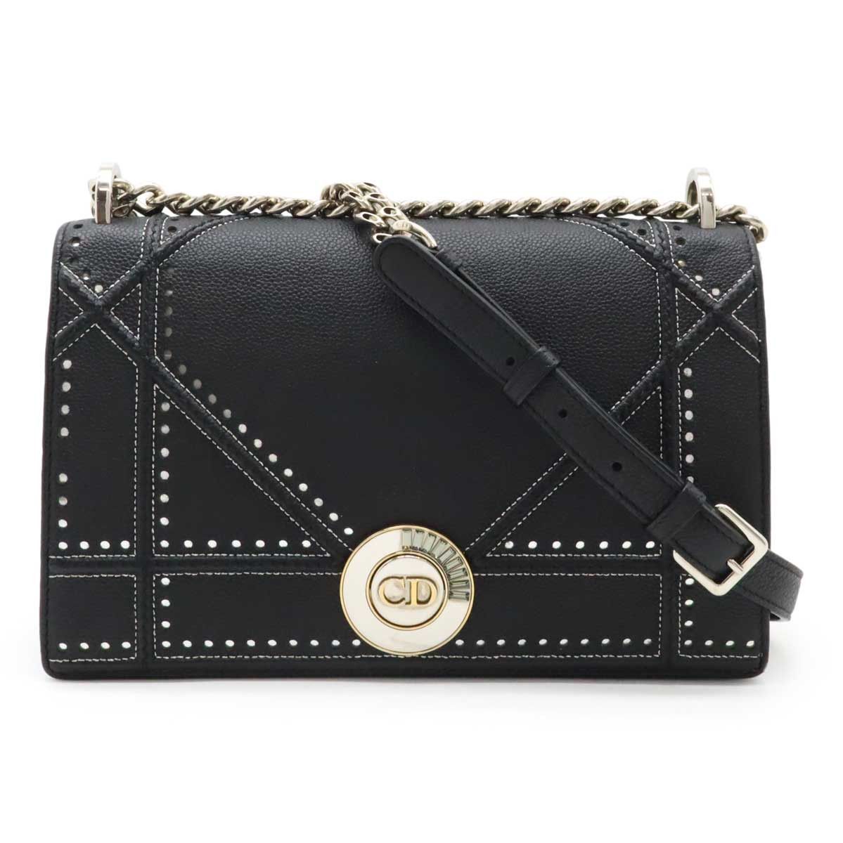 Dior Dior Christian Dior Diorama Leather Shoulder Bag Leather Shoulder Bag DUTY FREE for USA Size ONE SIZE - 1 Thumbnail