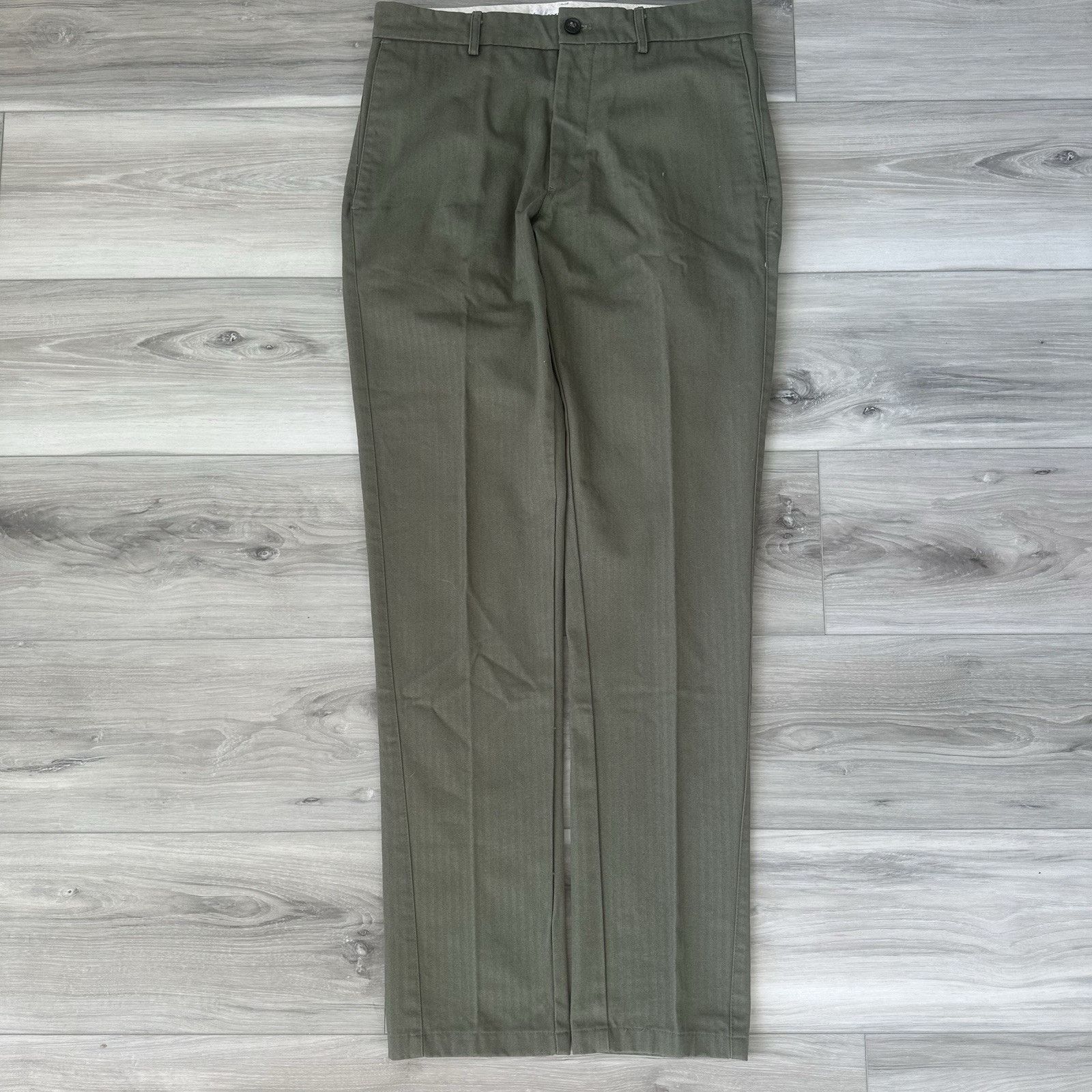 Freemans Sporting Club Freemans Sporting Club Pants Mens 29/30 Green Heavyweight Size US 33 - 1 Thumbnail