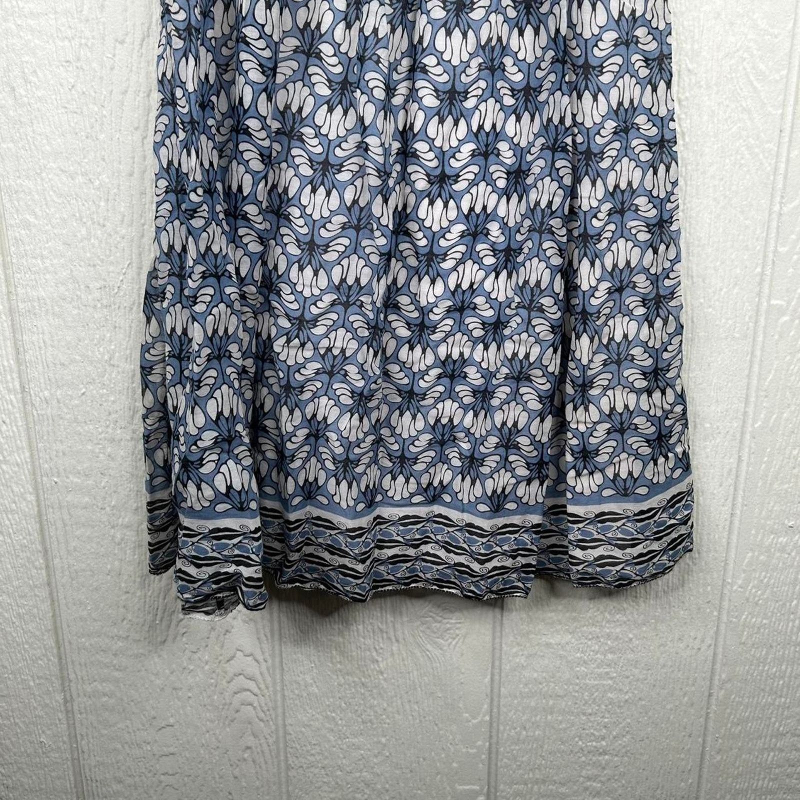 Other Y2K Blue Floral Flowy Specialty Products Dress Medium Size M / US 6-8 / IT 42-44 - 7 Thumbnail