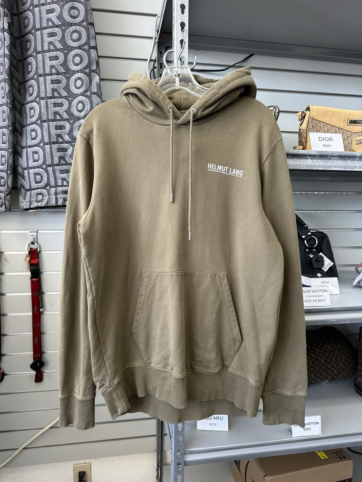 Helmut Lang HELMUT LANG LOGO HOODIE Size US XL / EU 56 / 4 - 1 Thumbnail